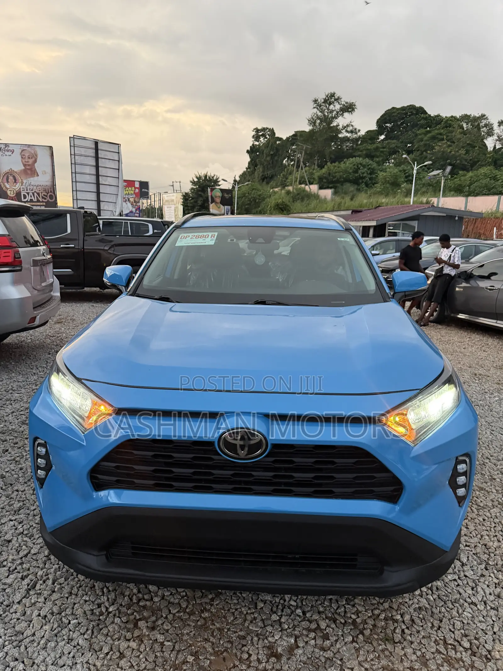 Toyota RAV4 XLE AWD 2019 Blue