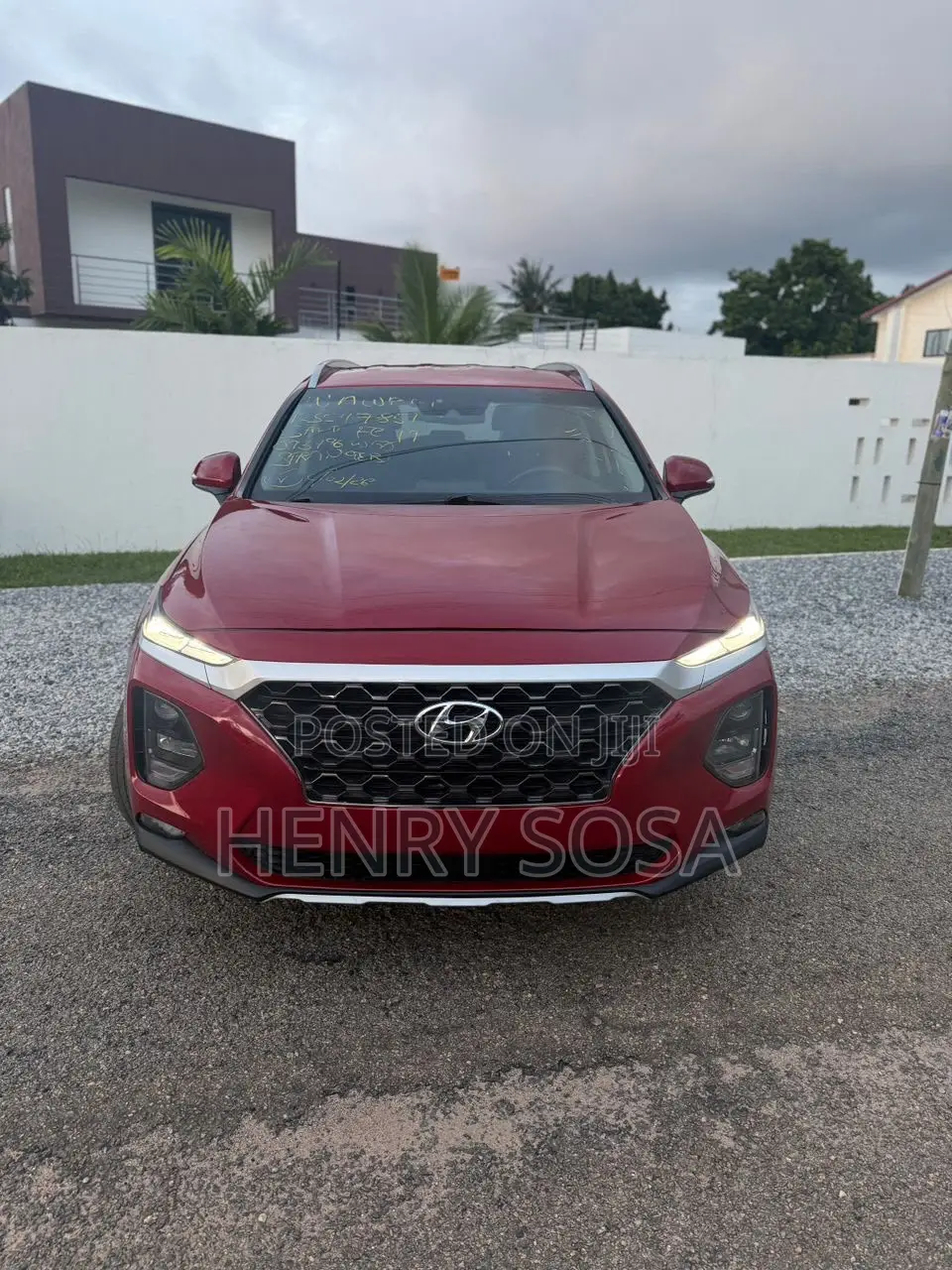Hyundai Santa Fe Limited 2.0T AWD 2019 Burgundy