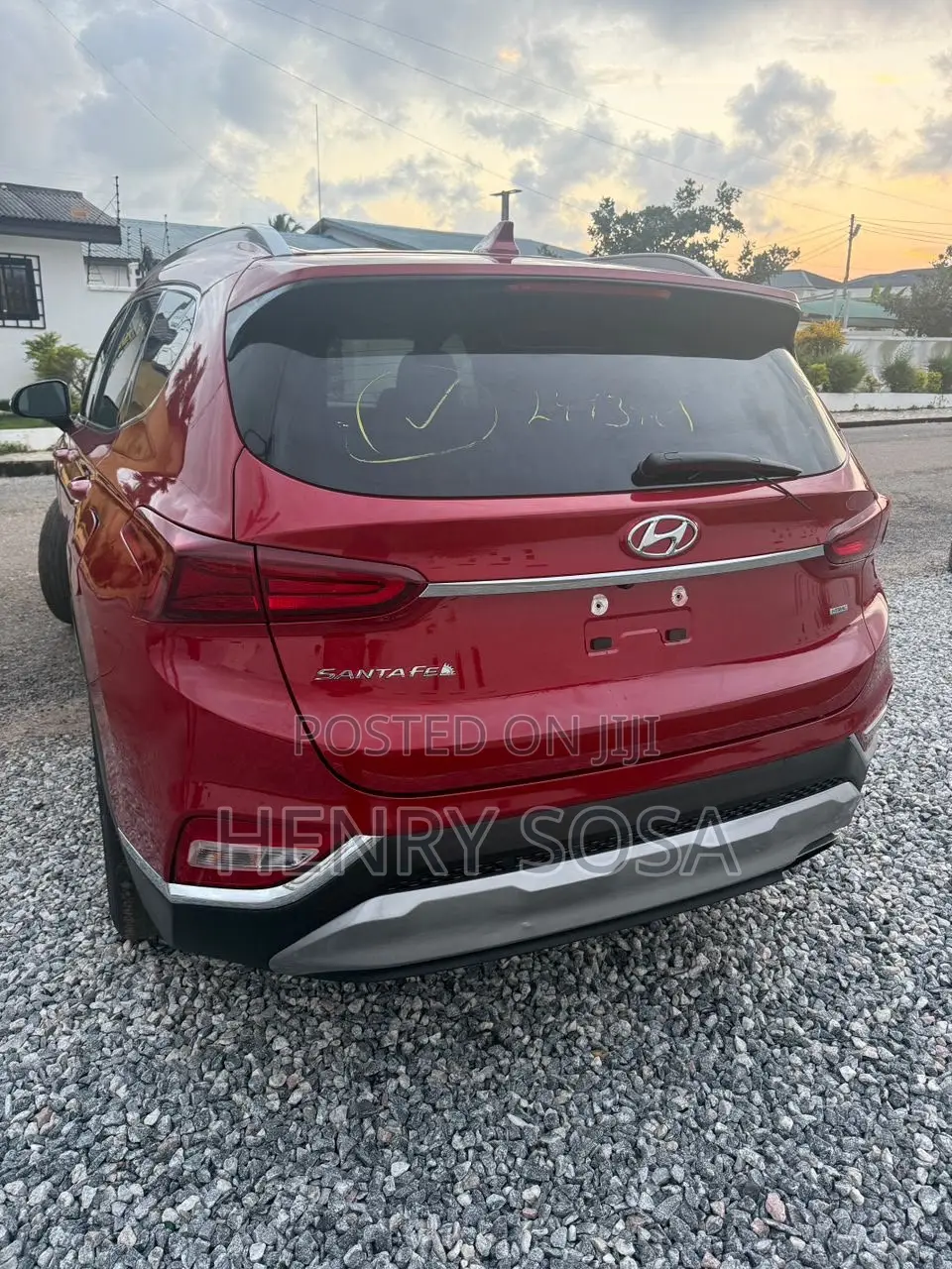 Hyundai Santa Fe Limited 2.0T AWD 2019 Burgundy