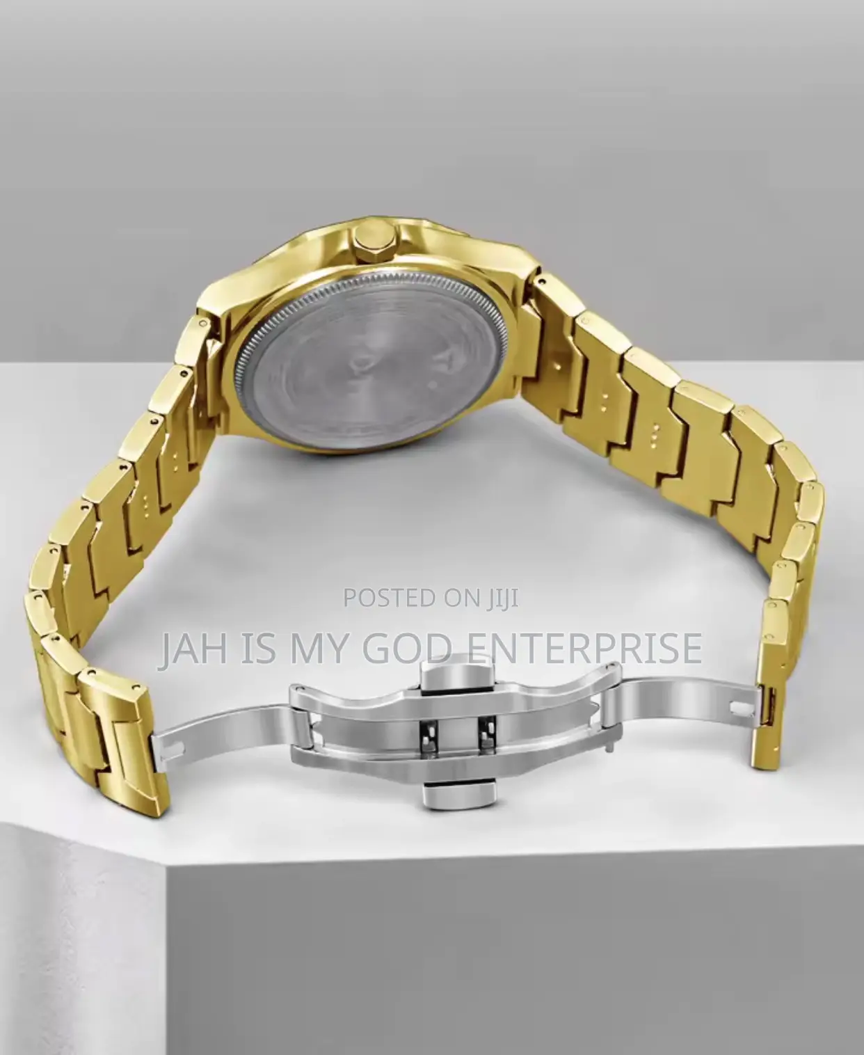 Tomi T301 Men's Quality and Versatile Quartz Watch-Gold