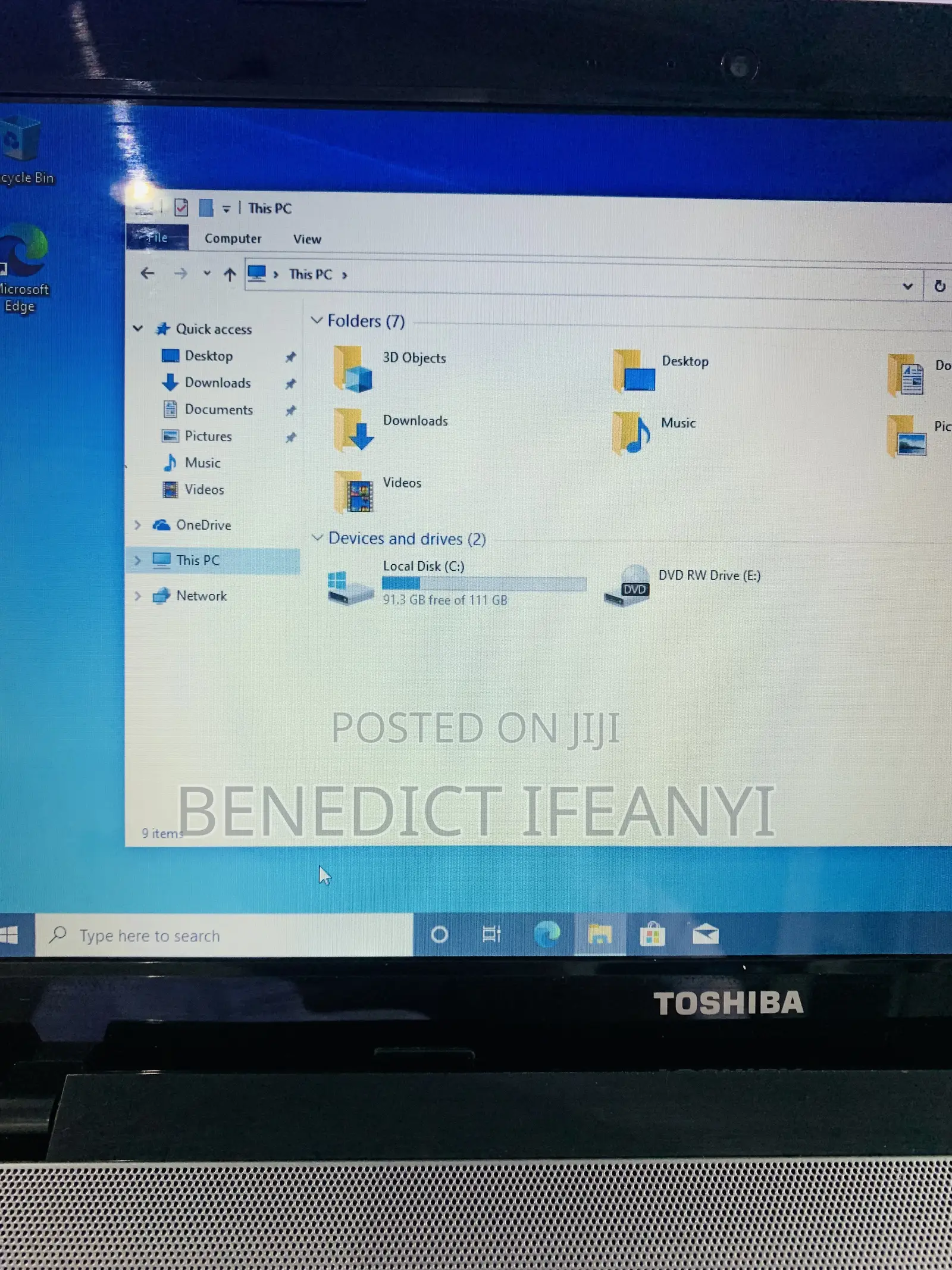 Laptop Toshiba Satellite L840 4GB Intel Core i3 SSD 128GB