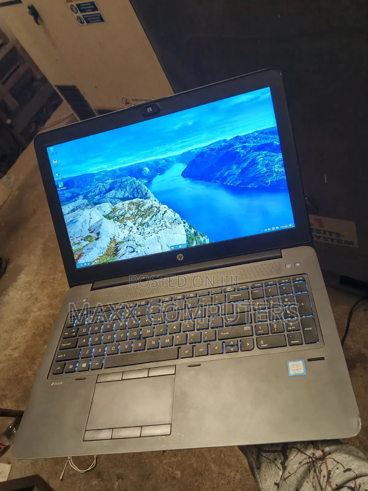 Laptop HP ZBook 15 G4 16GB Intel Core i7 SSD 512GB