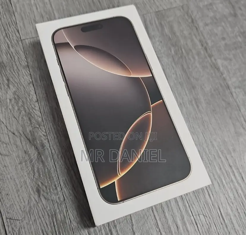 New Apple iPhone 16 Pro Max 1 TB Gold
