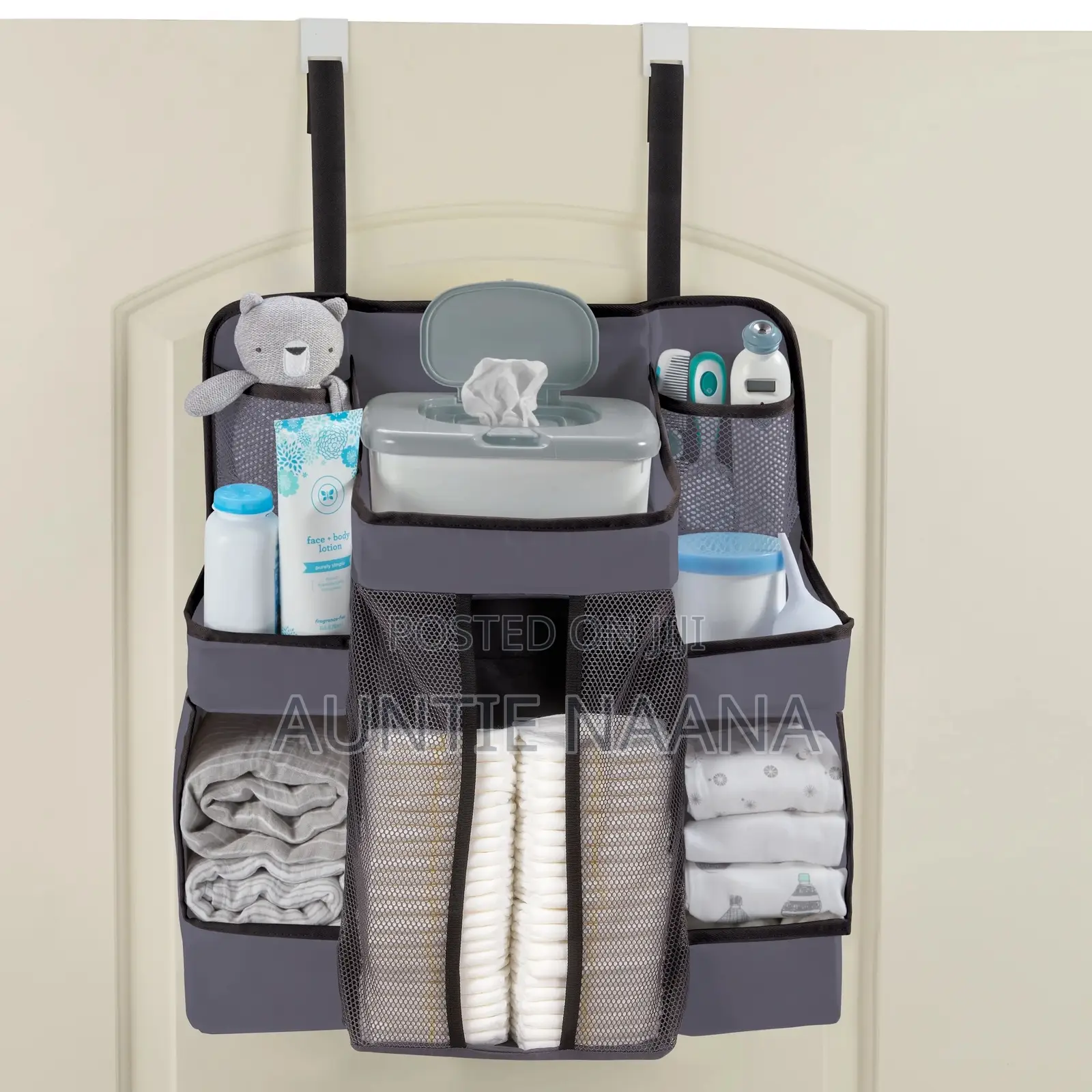 La Baby Diaper Caddy And Nursery Organizer