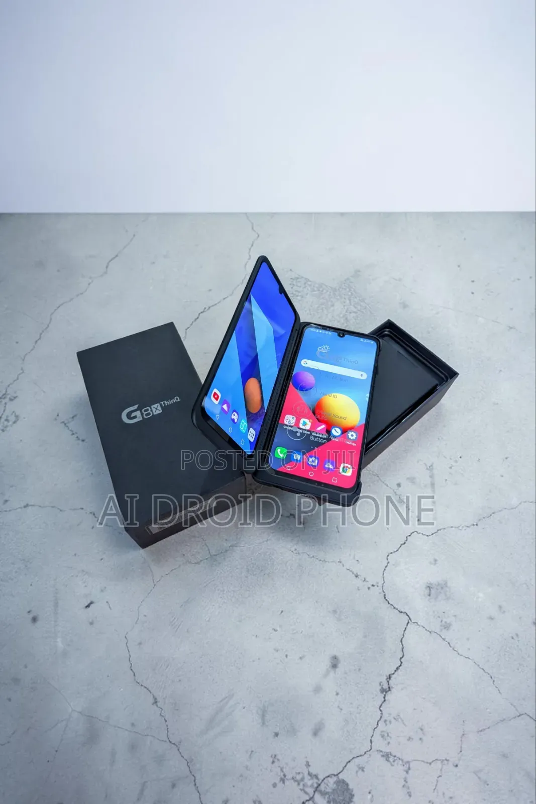 New LG G8X Thinq 128 GB Gray
