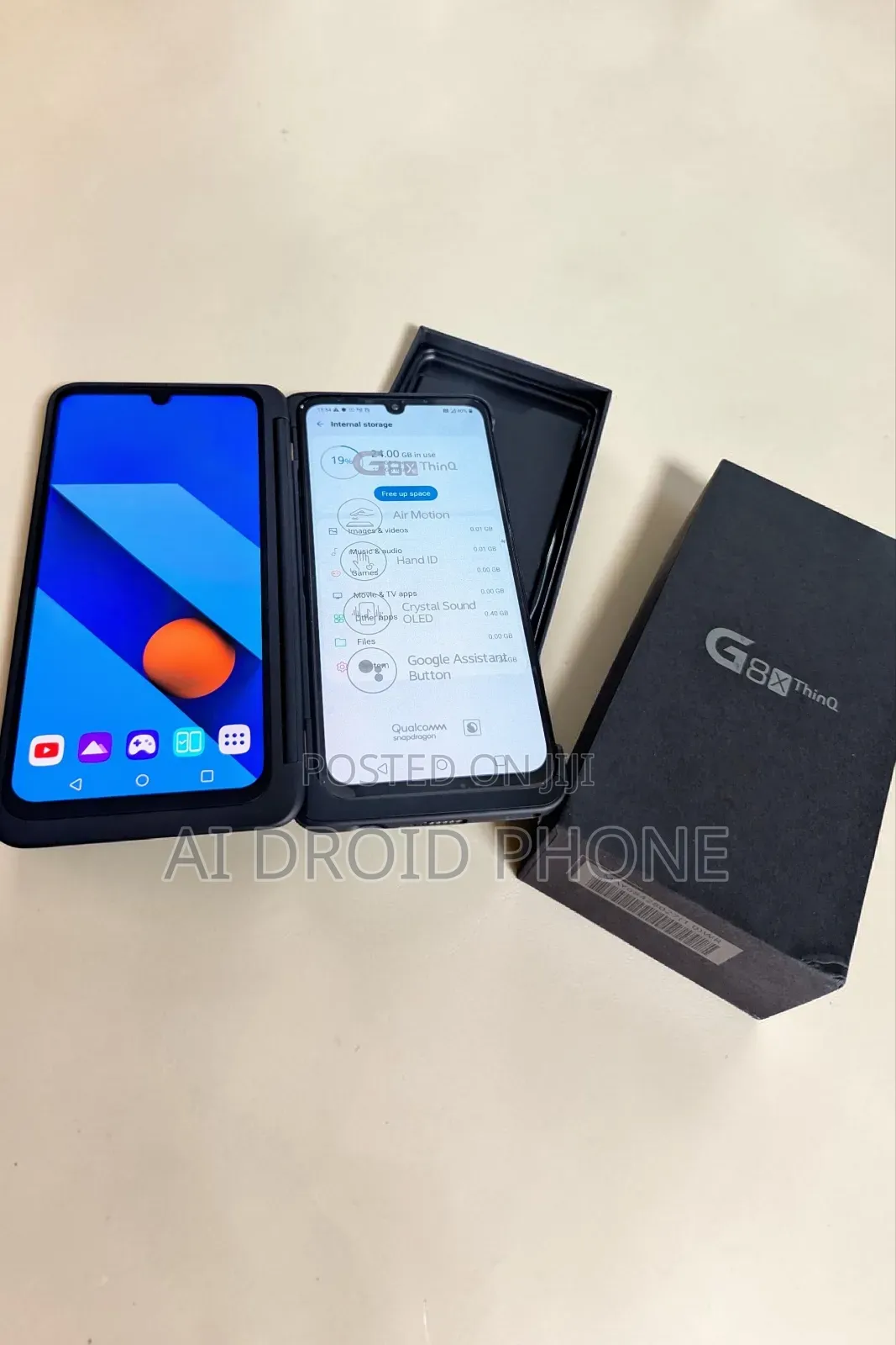 New LG G8X Thinq 128 GB Black