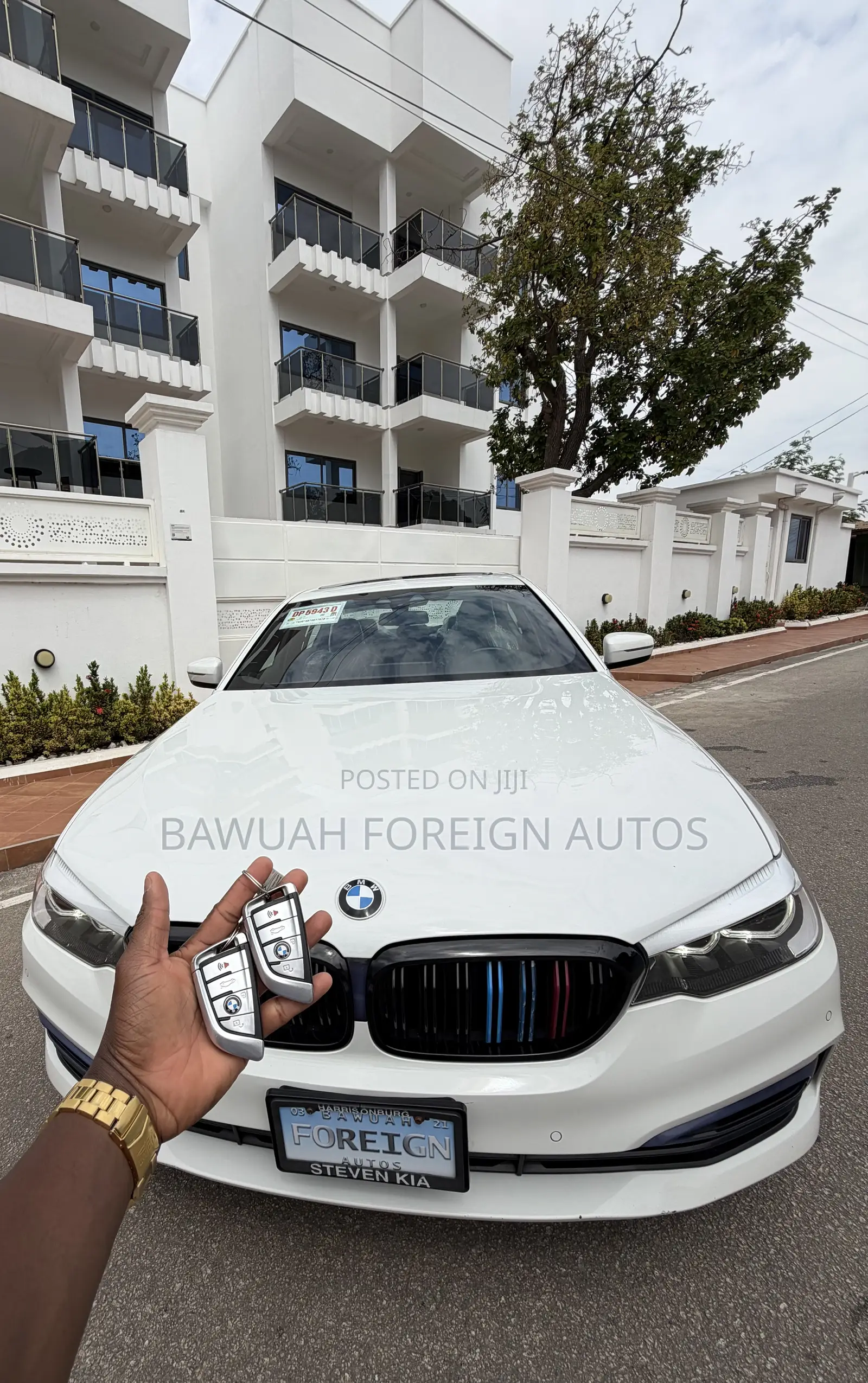 BMW 530i 2020 White