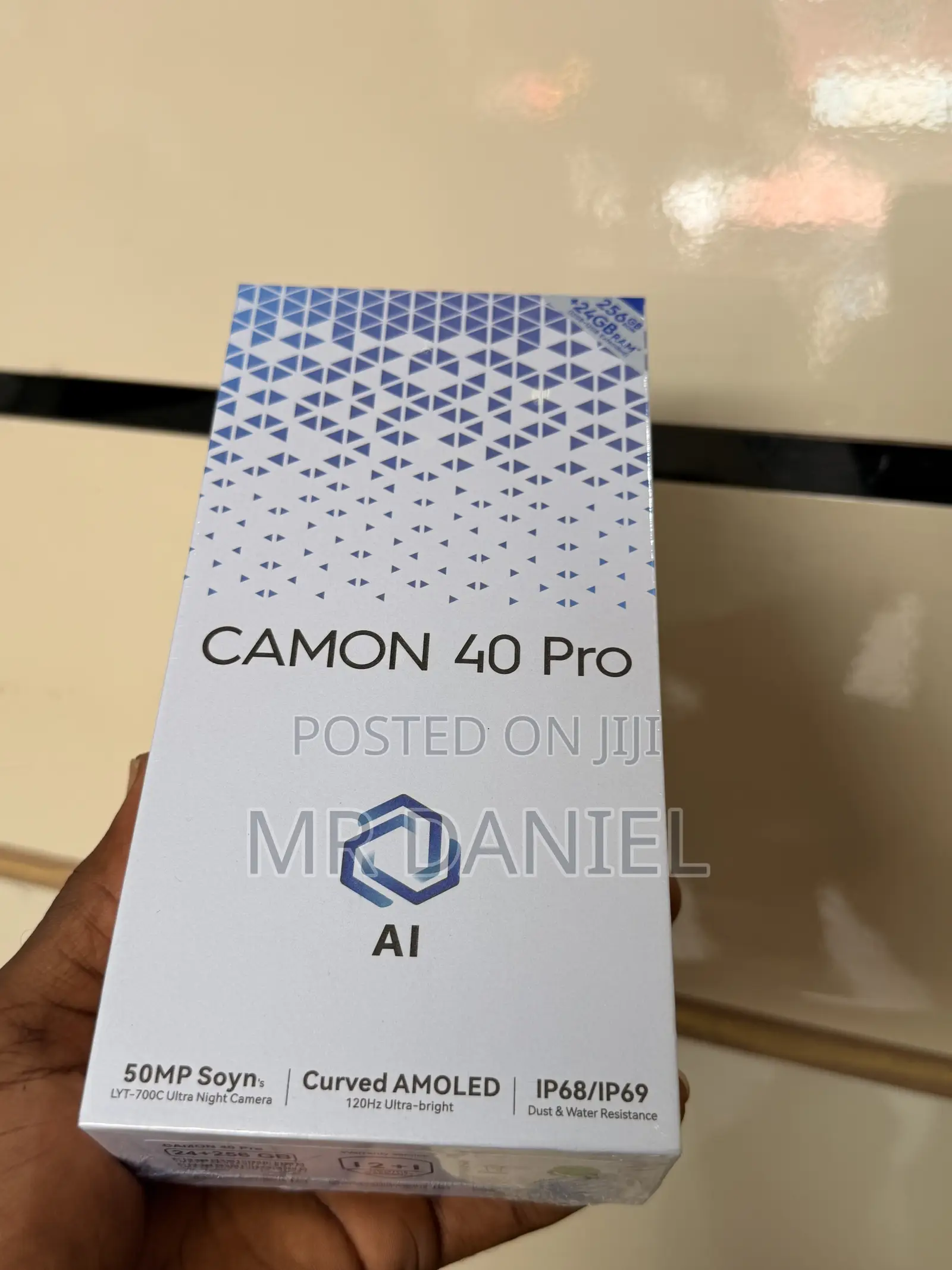 New Tecno Camon 40 Pro 5G 256 GB Black