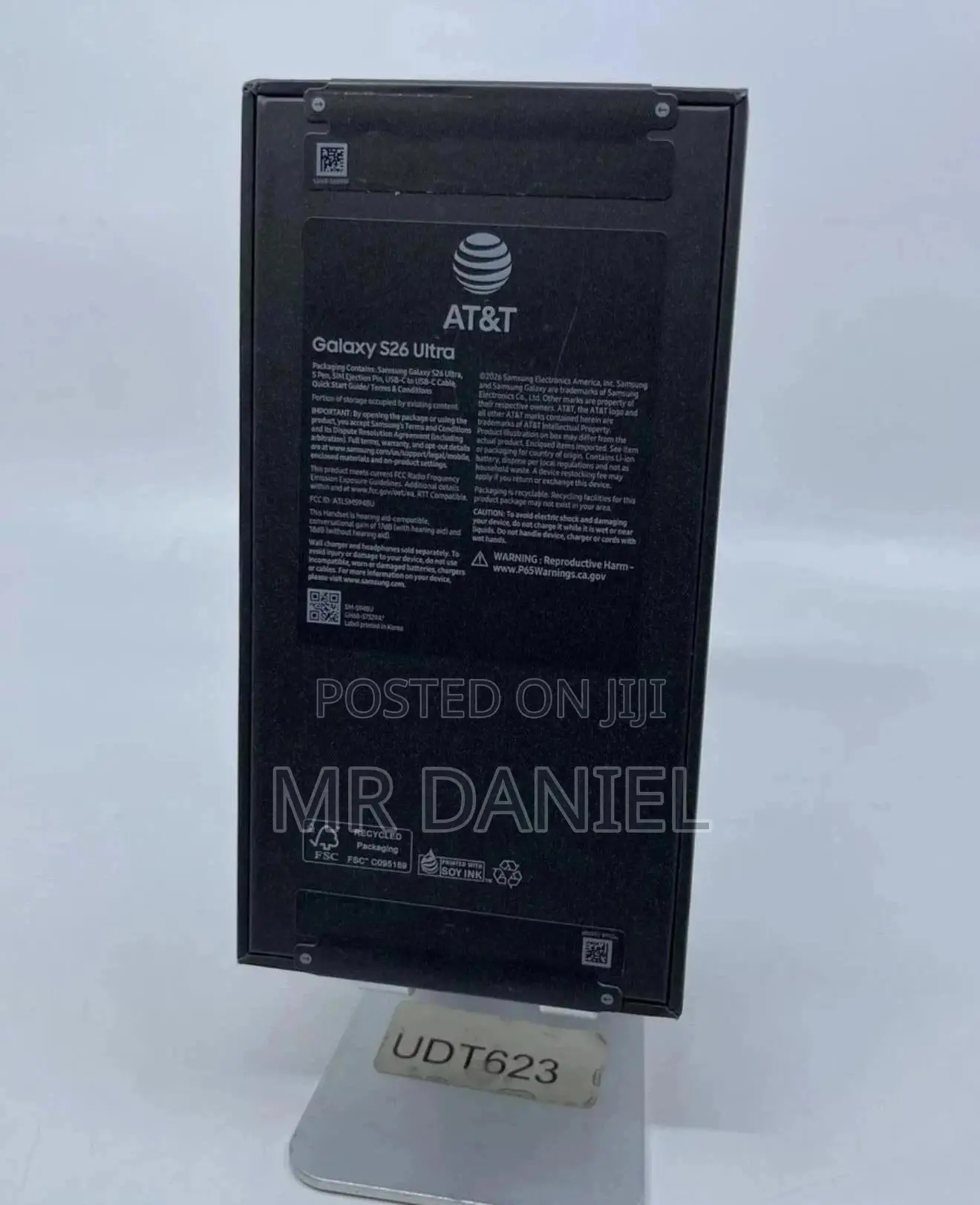 New Samsung Galaxy S26 Ultra 5G 1 TB Black