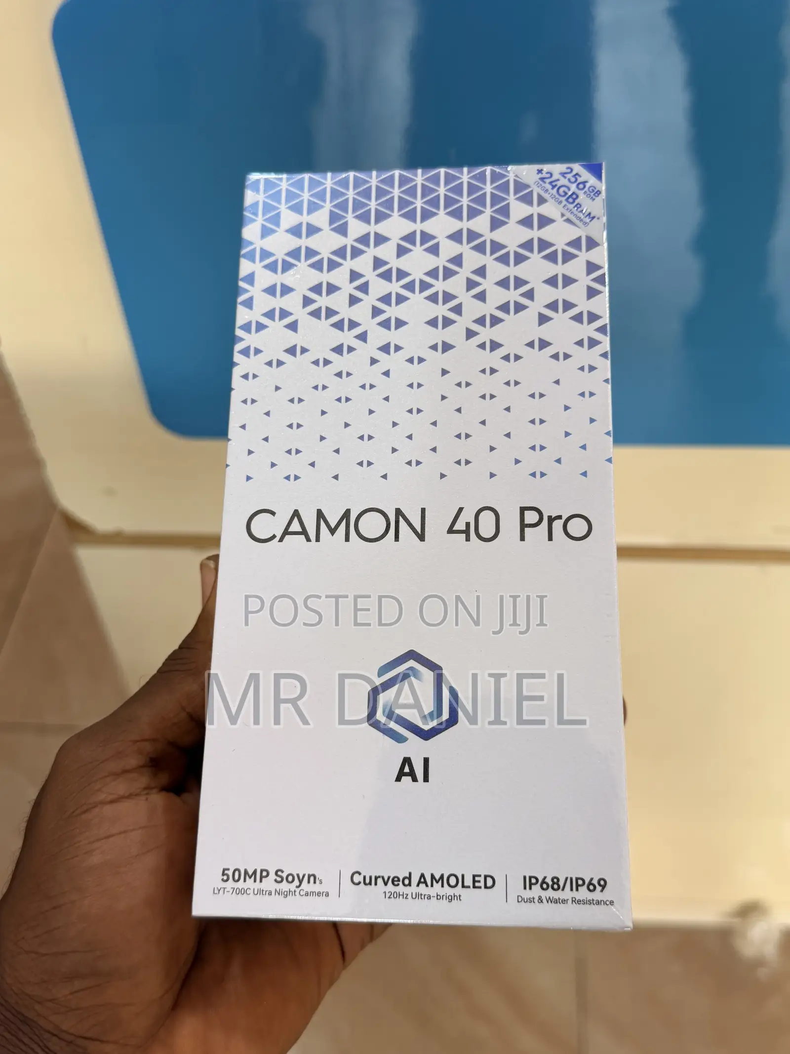 New Tecno Camon 40 Pro 5G 256 GB Blue