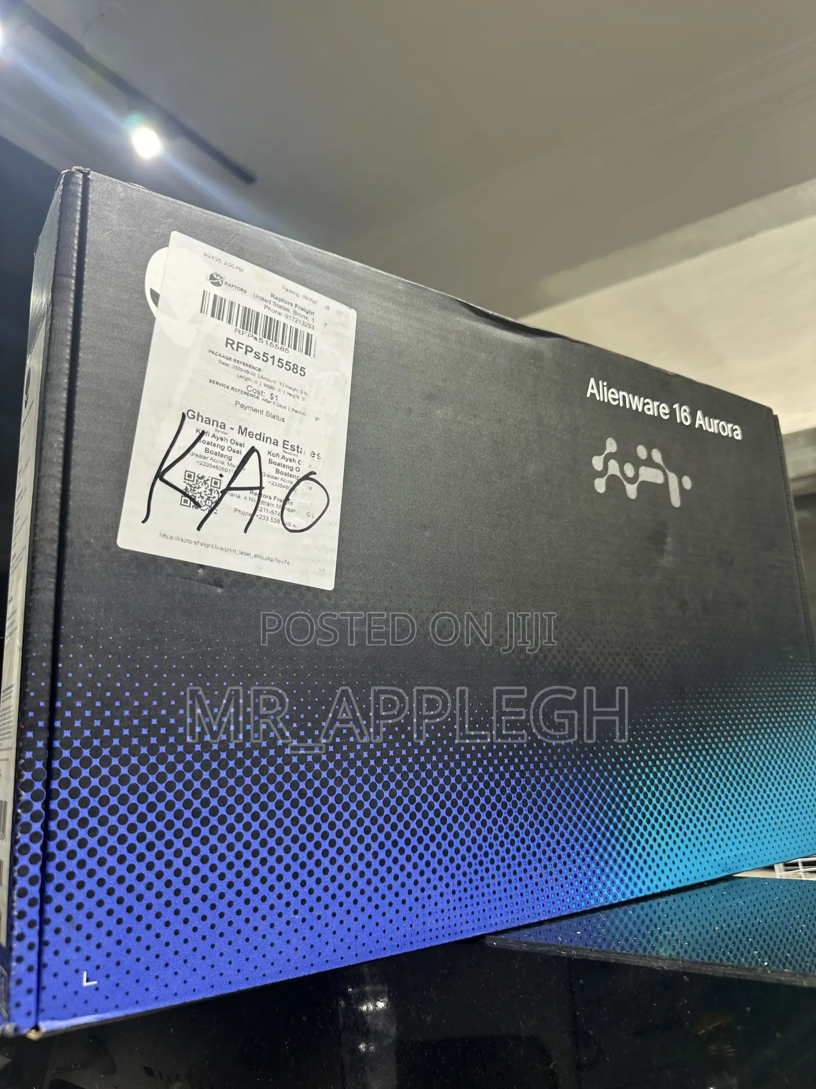 New Laptop Alienware 16 Aurora 32GB Intel Core 7 SSD 1T