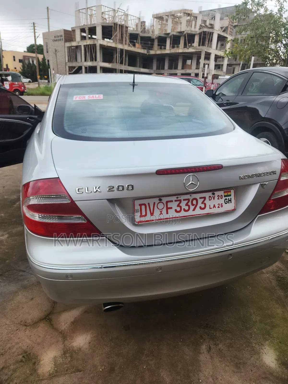 Mercedes-Benz CLK 2008 Silver