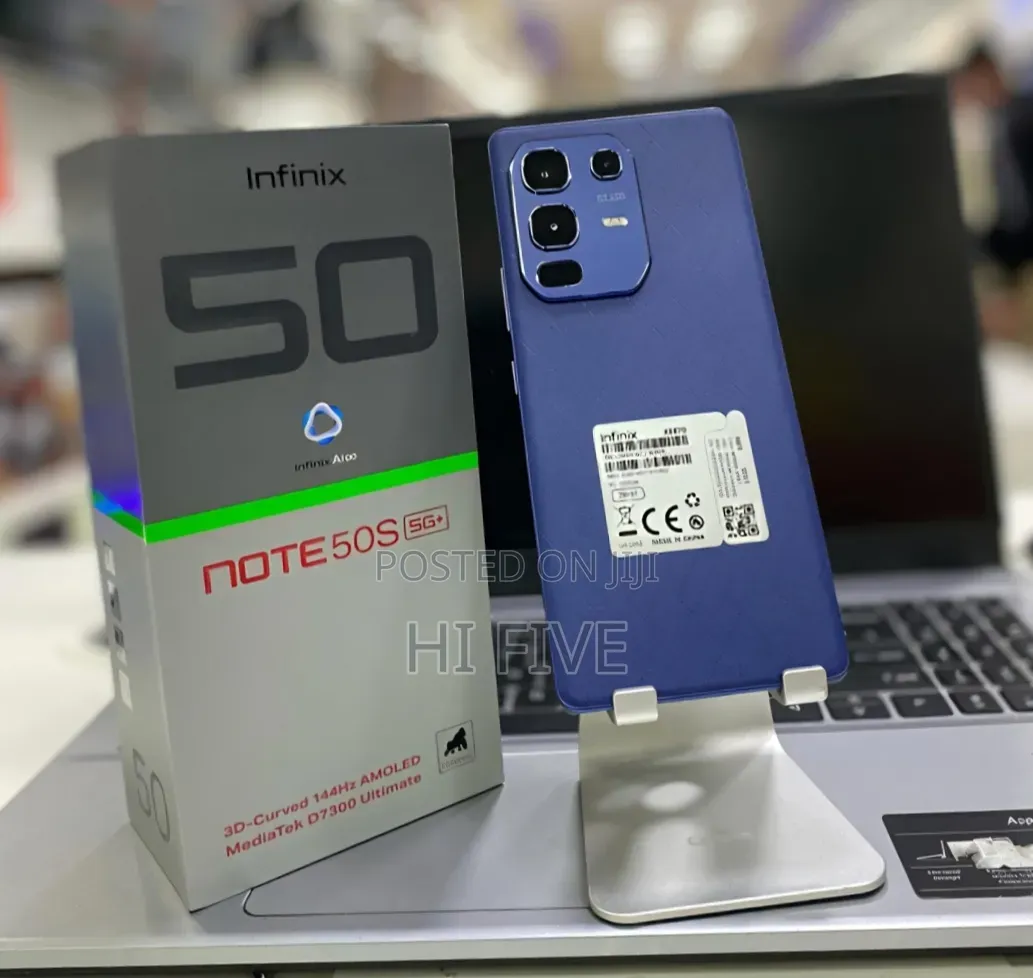 New Infinix Note 50s 256 GB Black
