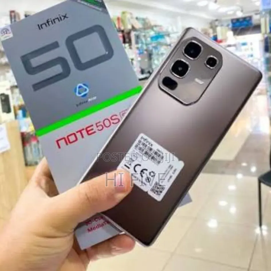 New Infinix Note 50s 256 GB Black