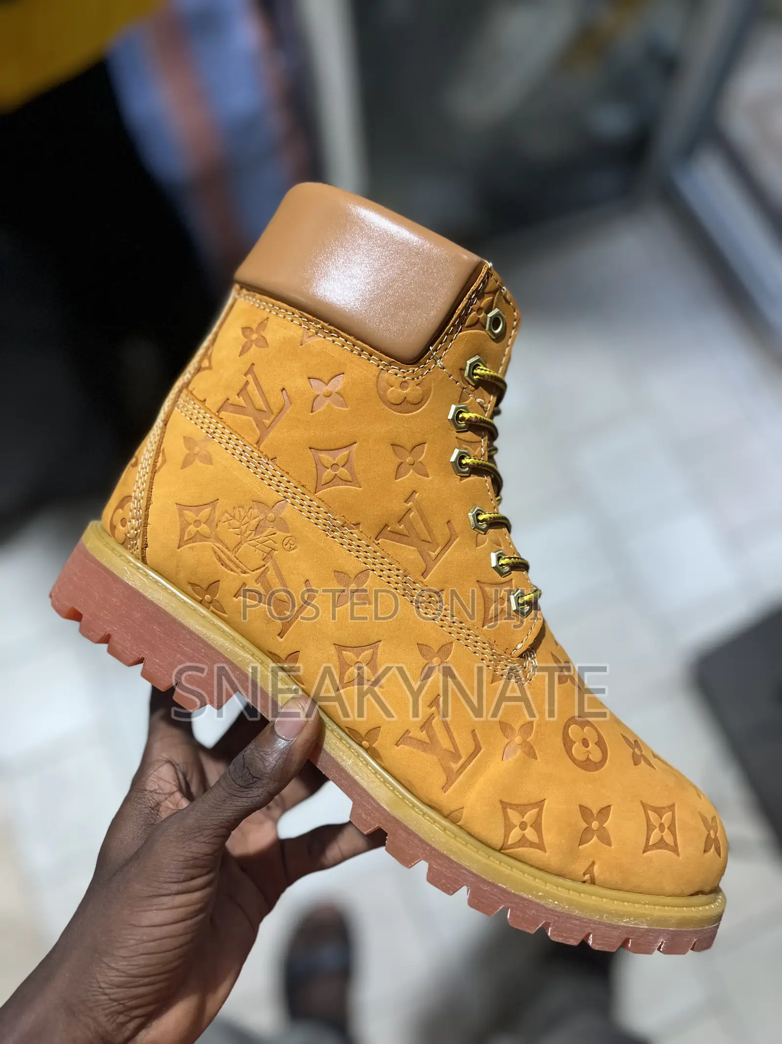 Timberland X Louis Vuitton Boots