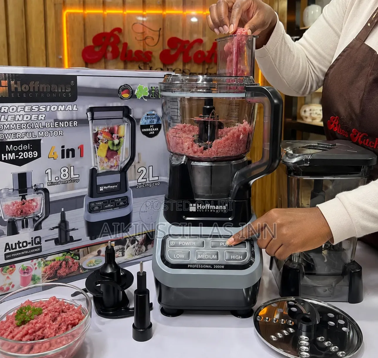 Hoffman 4in1 Commercial Blender
