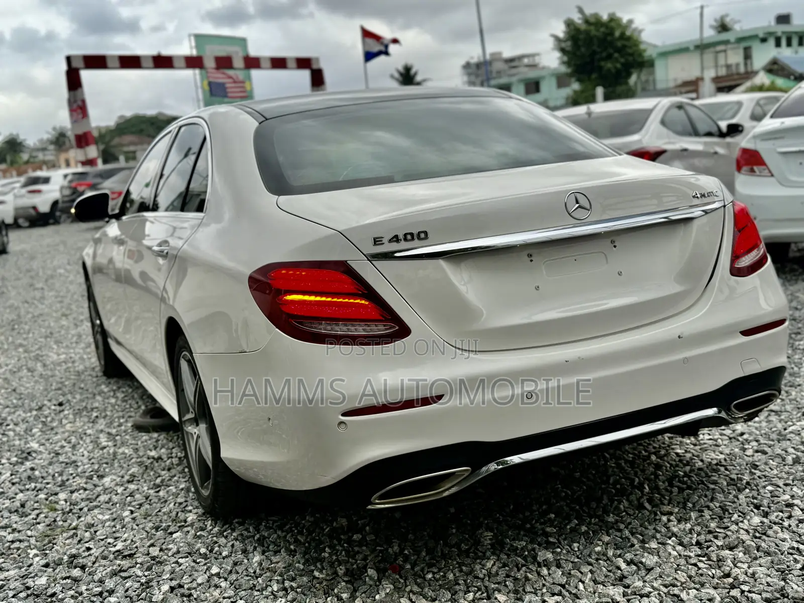 Mercedes-Benz E400 2017 White