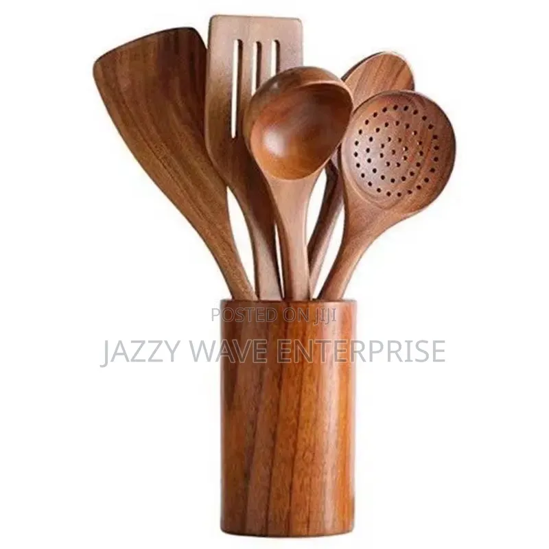 Strong Wooden Spoon Set