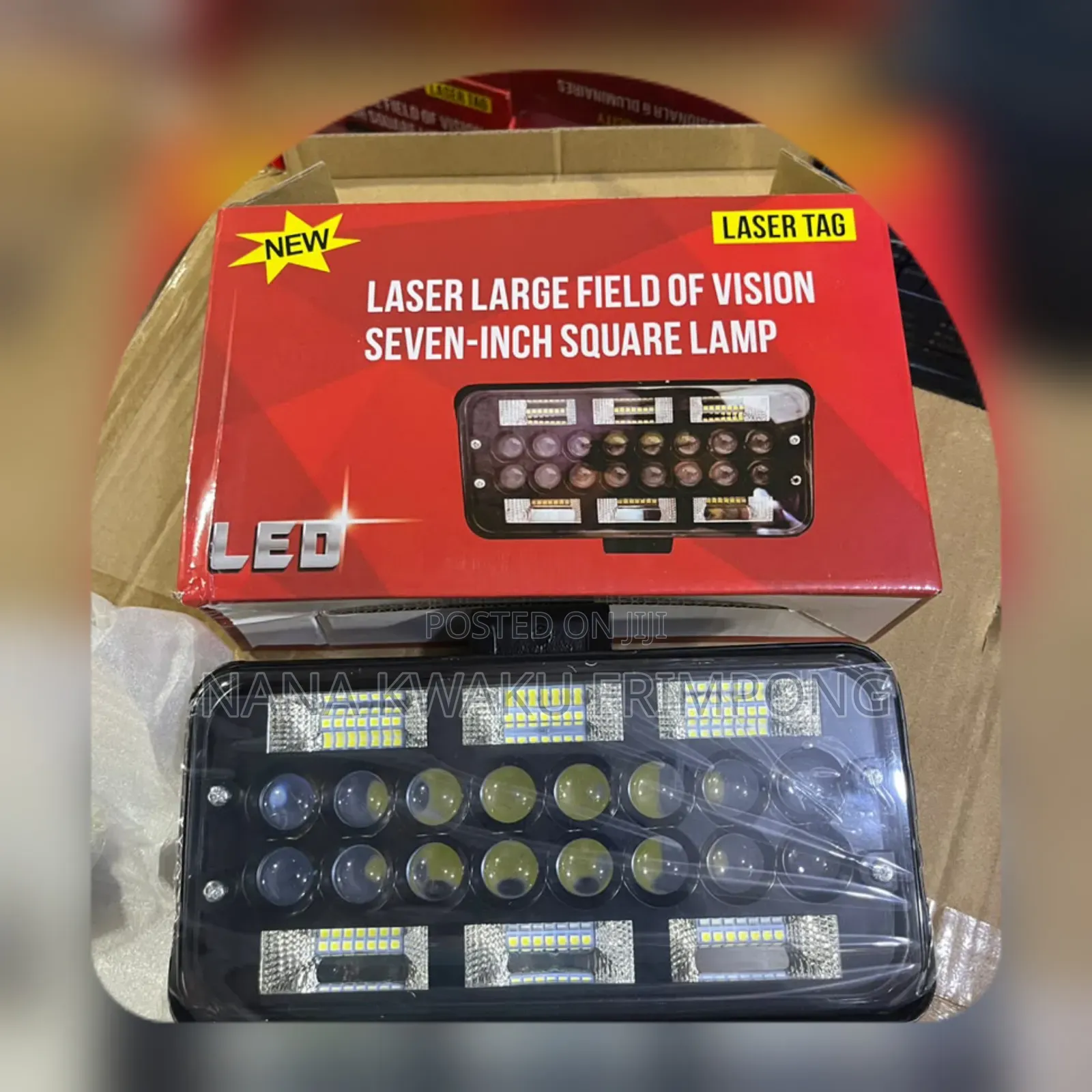 Quality Universal High and Deem (7 Inches) Led Foglight Available