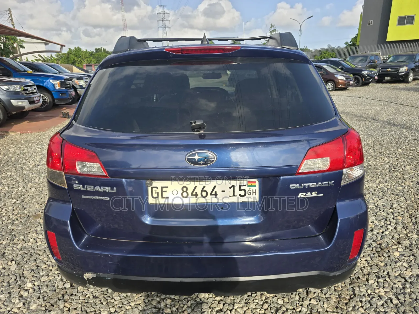 Subaru Outback 2011 Blue