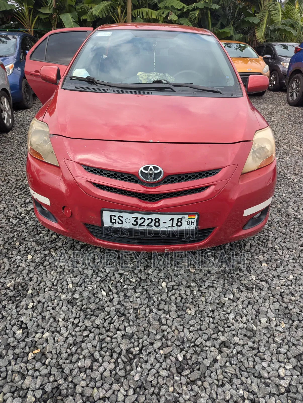 Toyota Yaris 1.5 Sedan 2008 Red