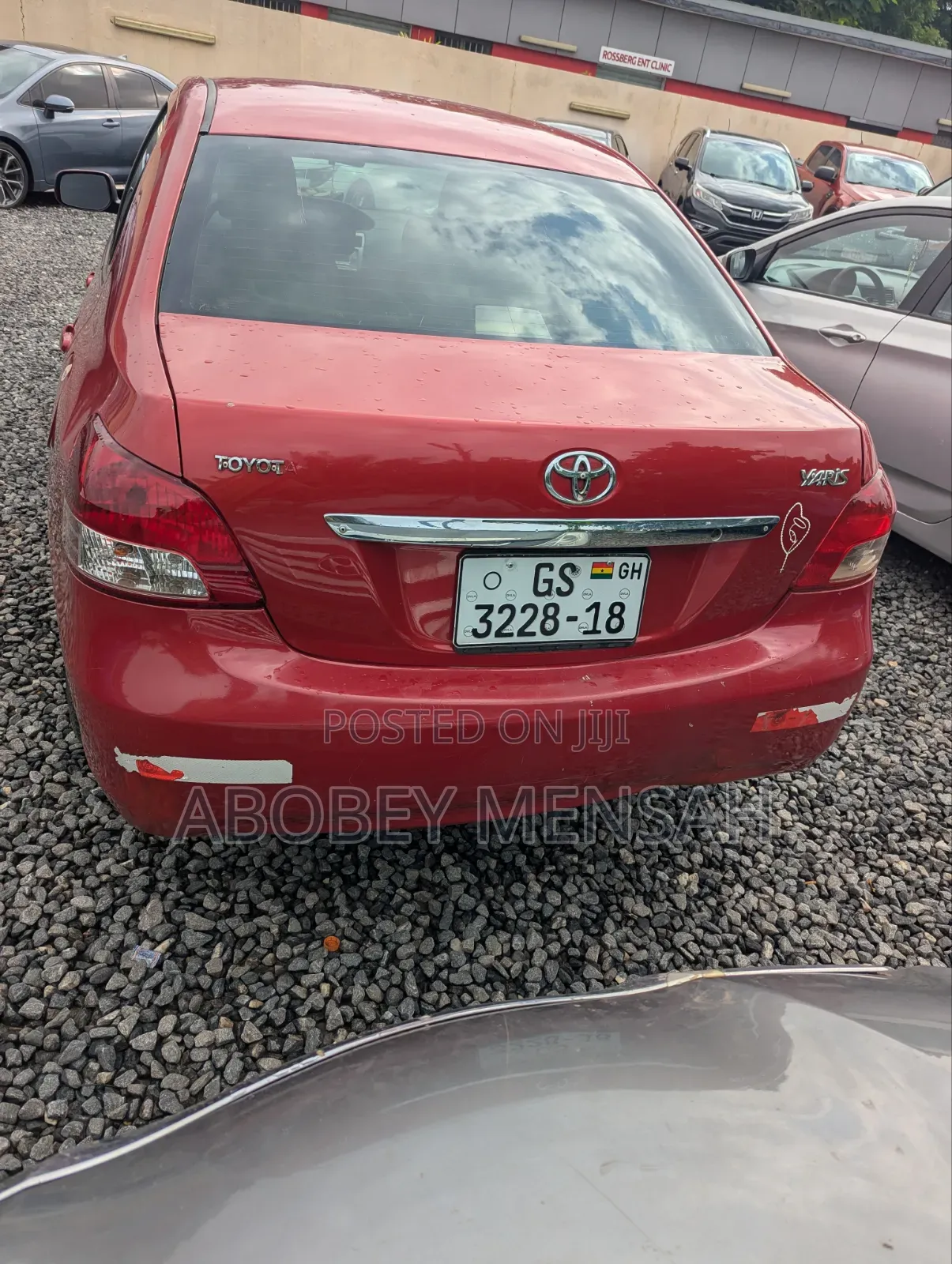 Toyota Yaris 1.5 Sedan 2008 Red