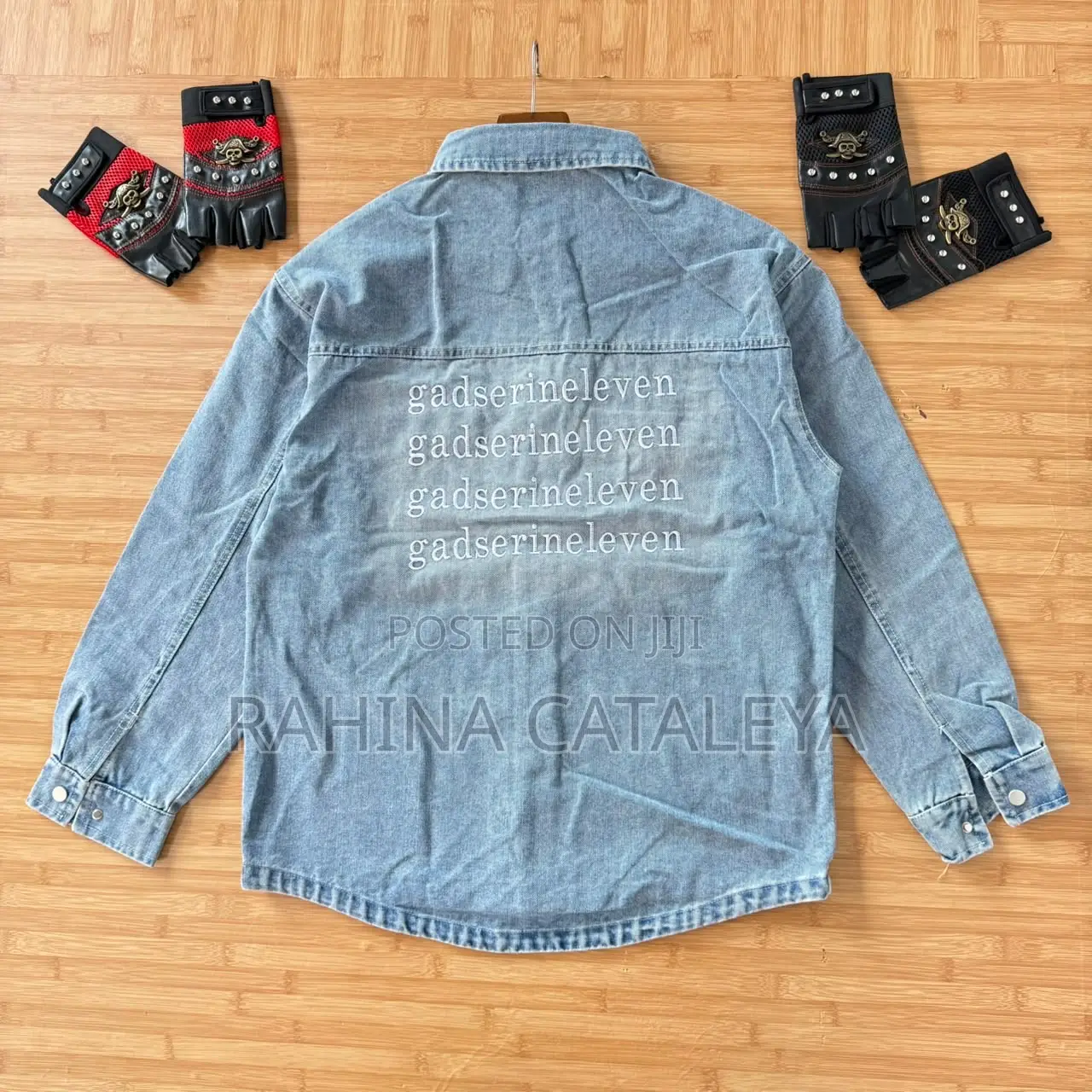Men Denim Top Long Sleeves
