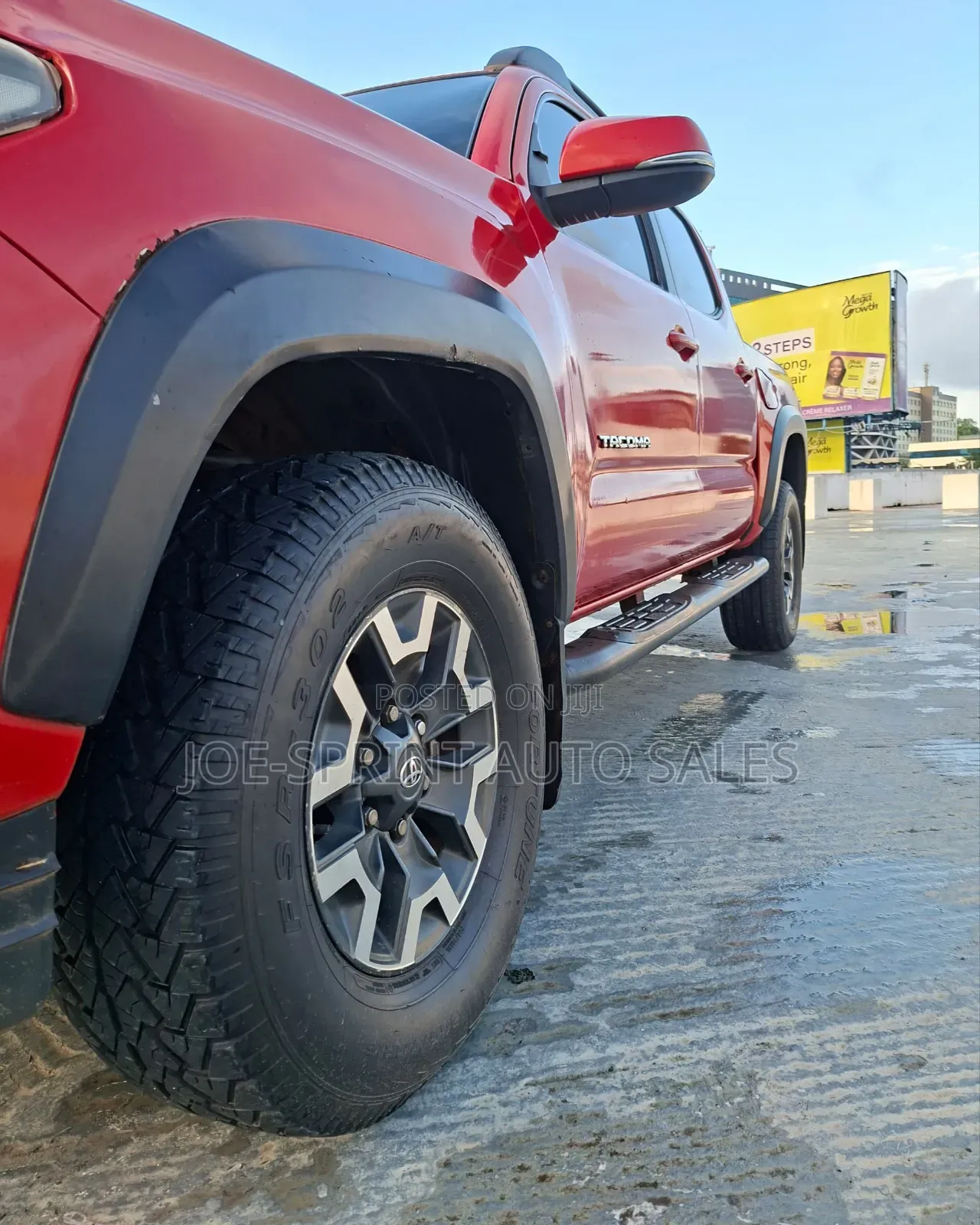 Toyota Tacoma 4dr Double Cab 2016 Orange