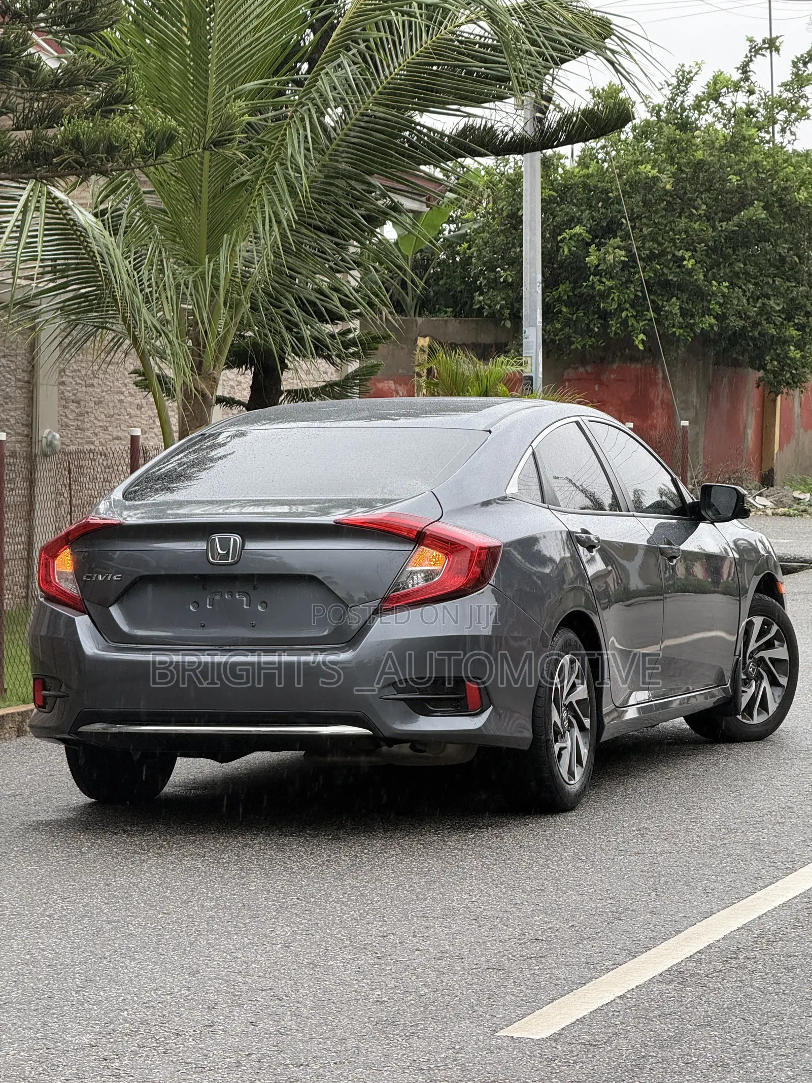 Honda Civic EX 2021 Gray