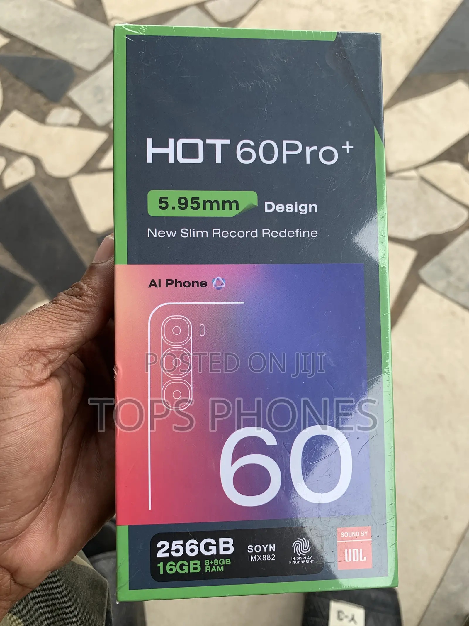 New Infinix Hot 60 Pro+ 256 GB Silver