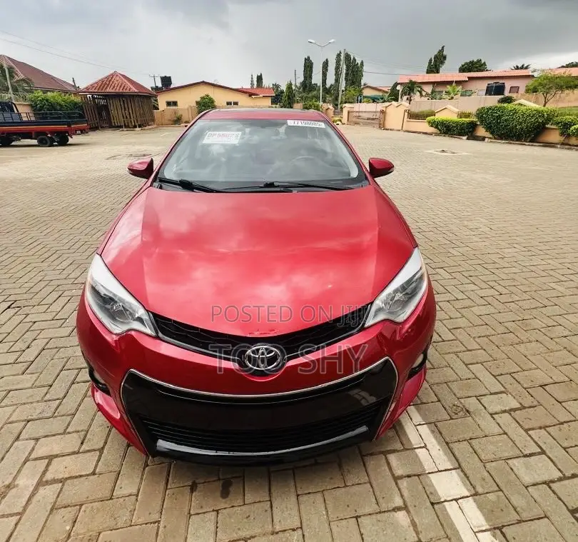 Toyota Corolla S Plus 4dr Sedan (1.8L 4cyl CVT) 2016 Red