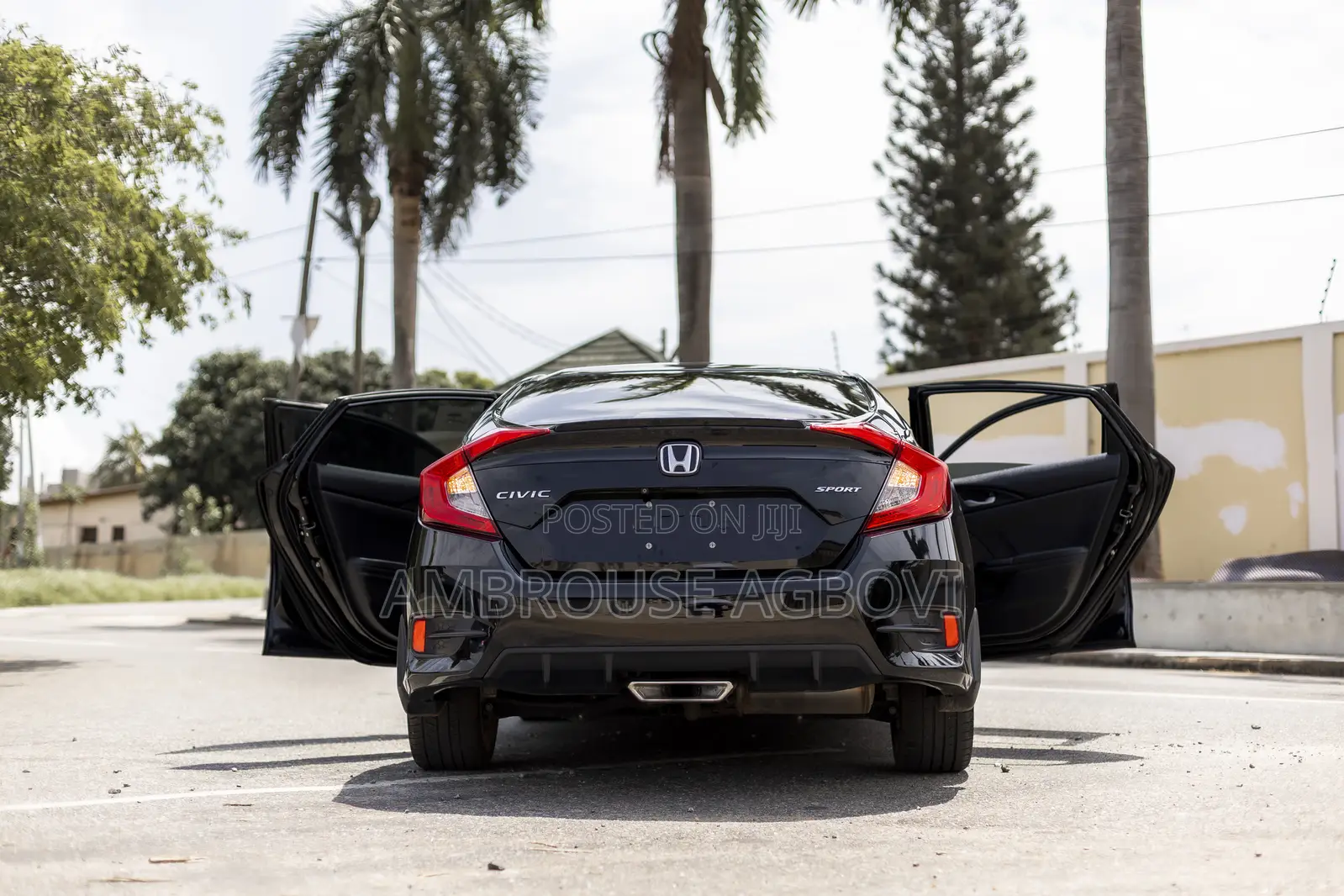 Honda Civic Sport Sedan 2019 Black