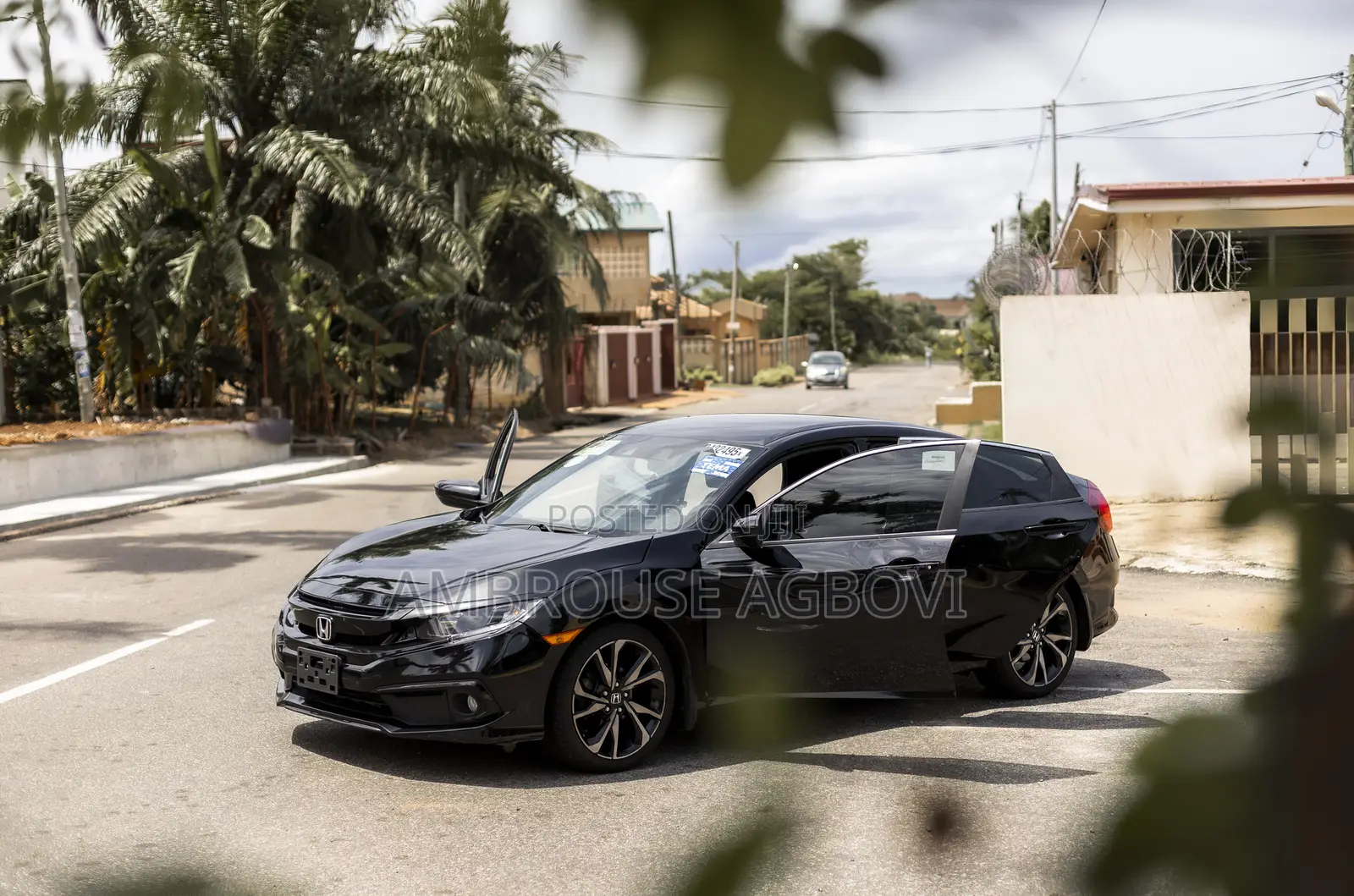 Honda Civic Sport Sedan 2019 Black