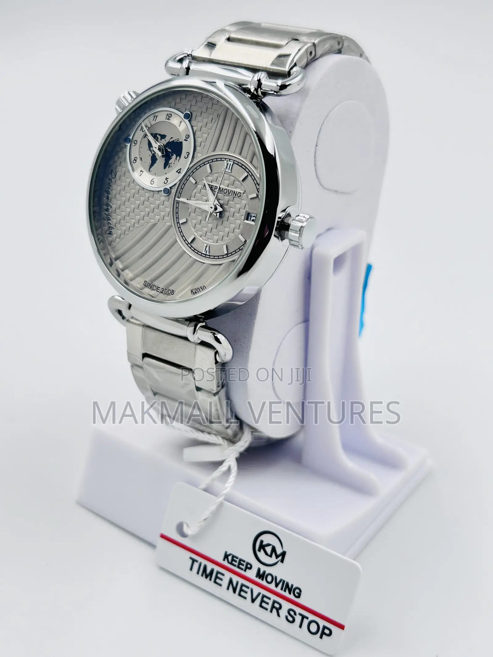 Men Stainless Steel Chain Watches