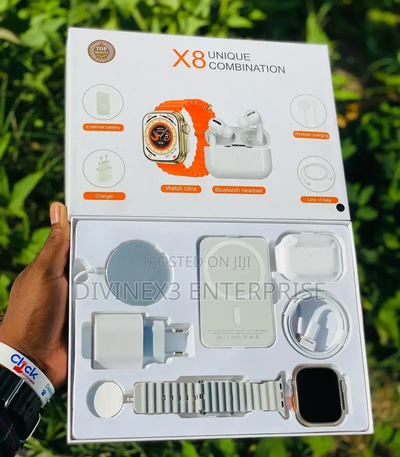 X8 Unique Combination Smart Watch Set
