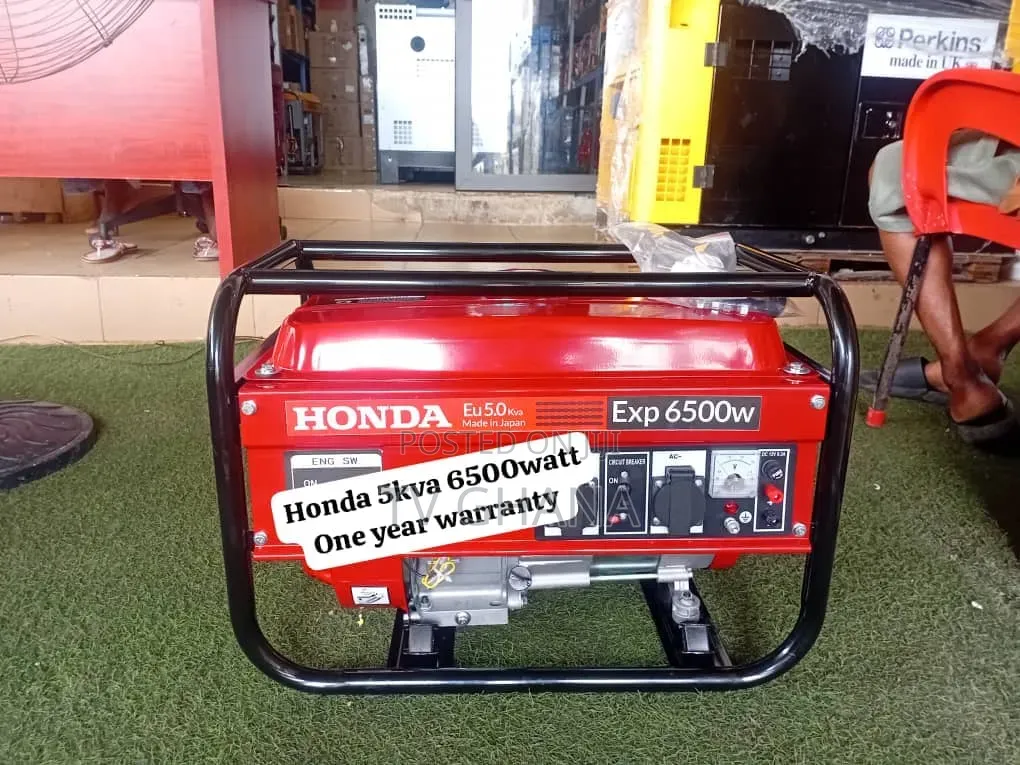 Honda 6500w Generator | Reliable Power Every Day5kva