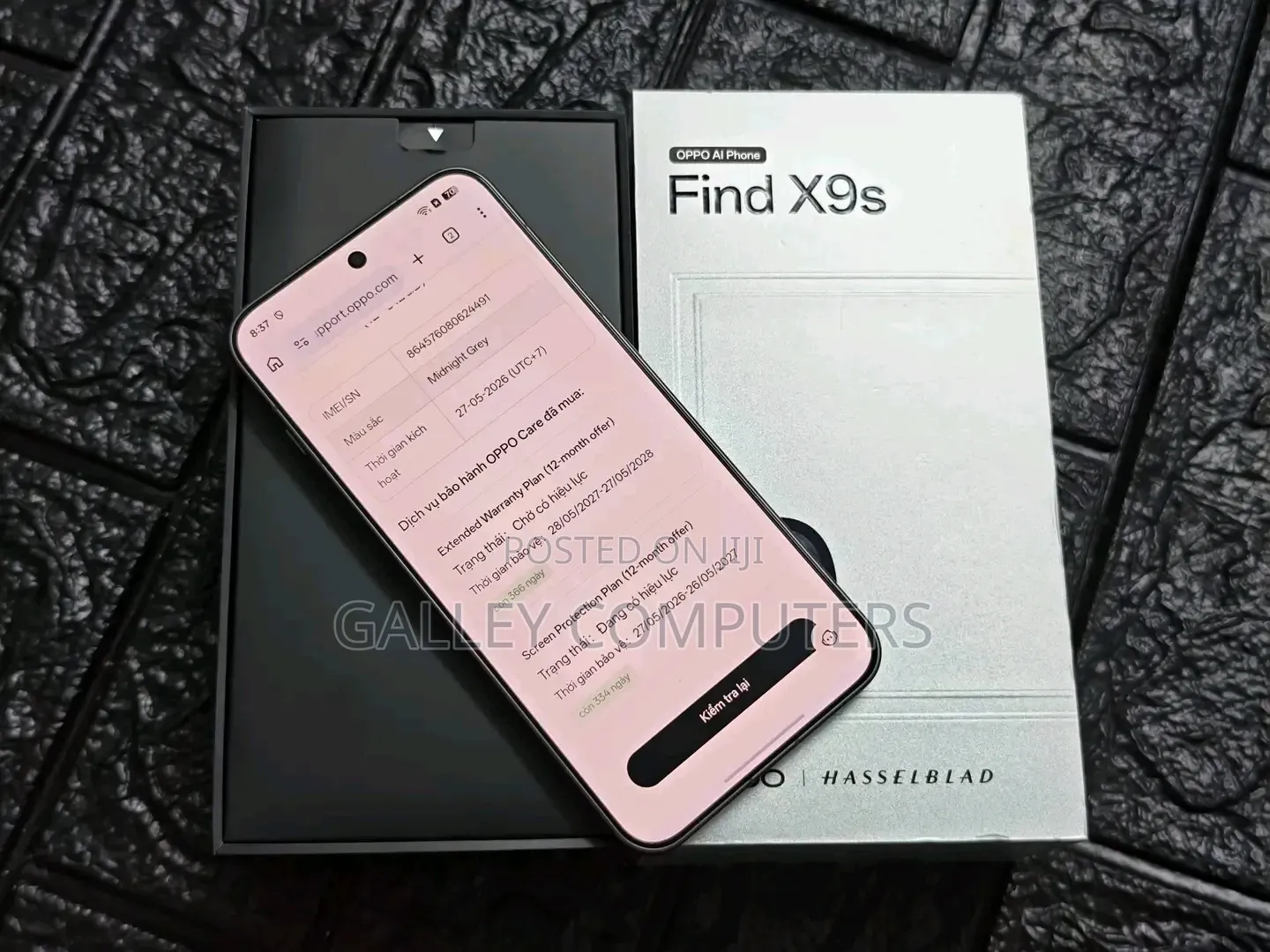 New Oppo Find X9 5G 512 GB Black