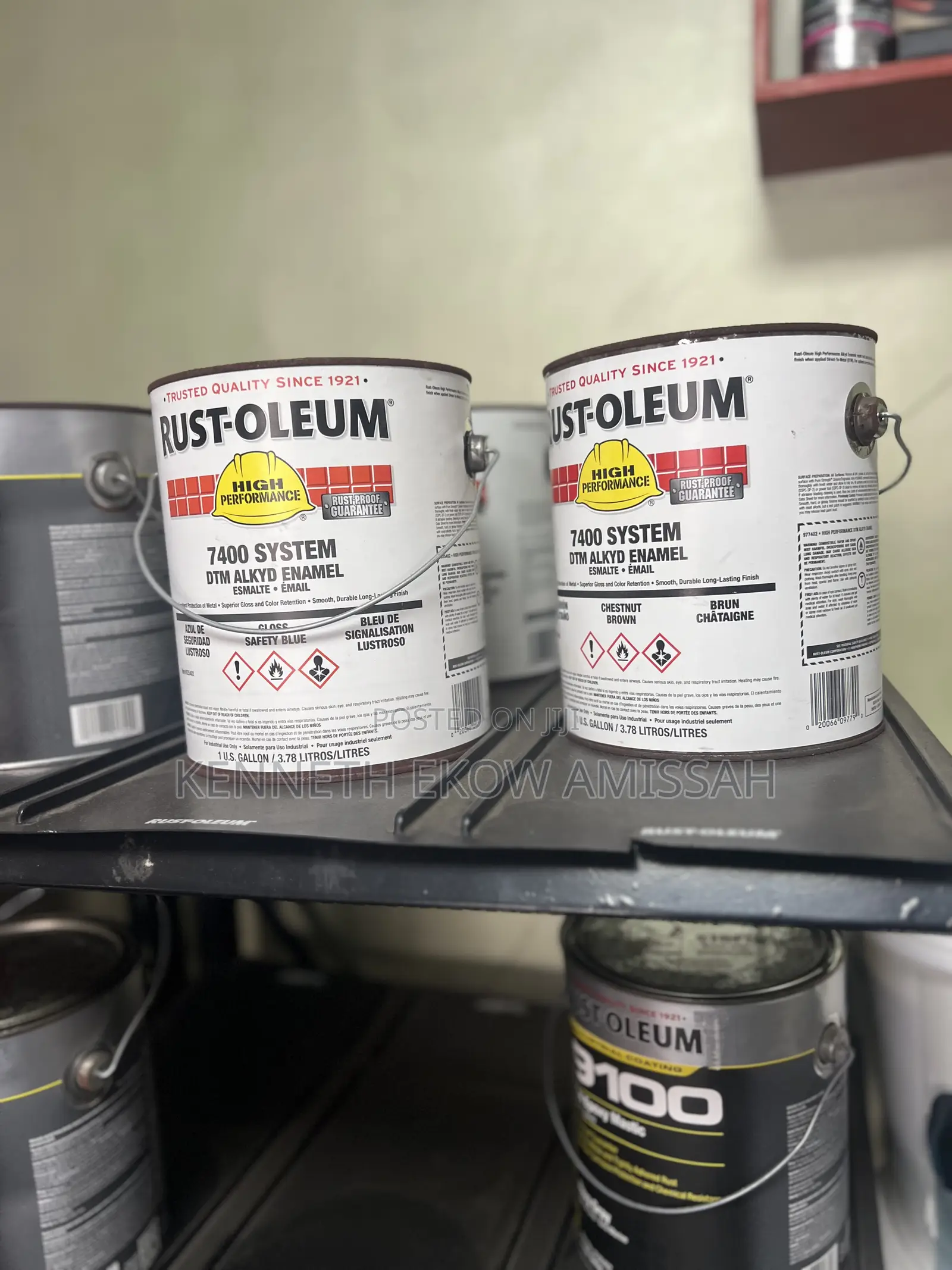 Anti Rust Paint Safety Blue