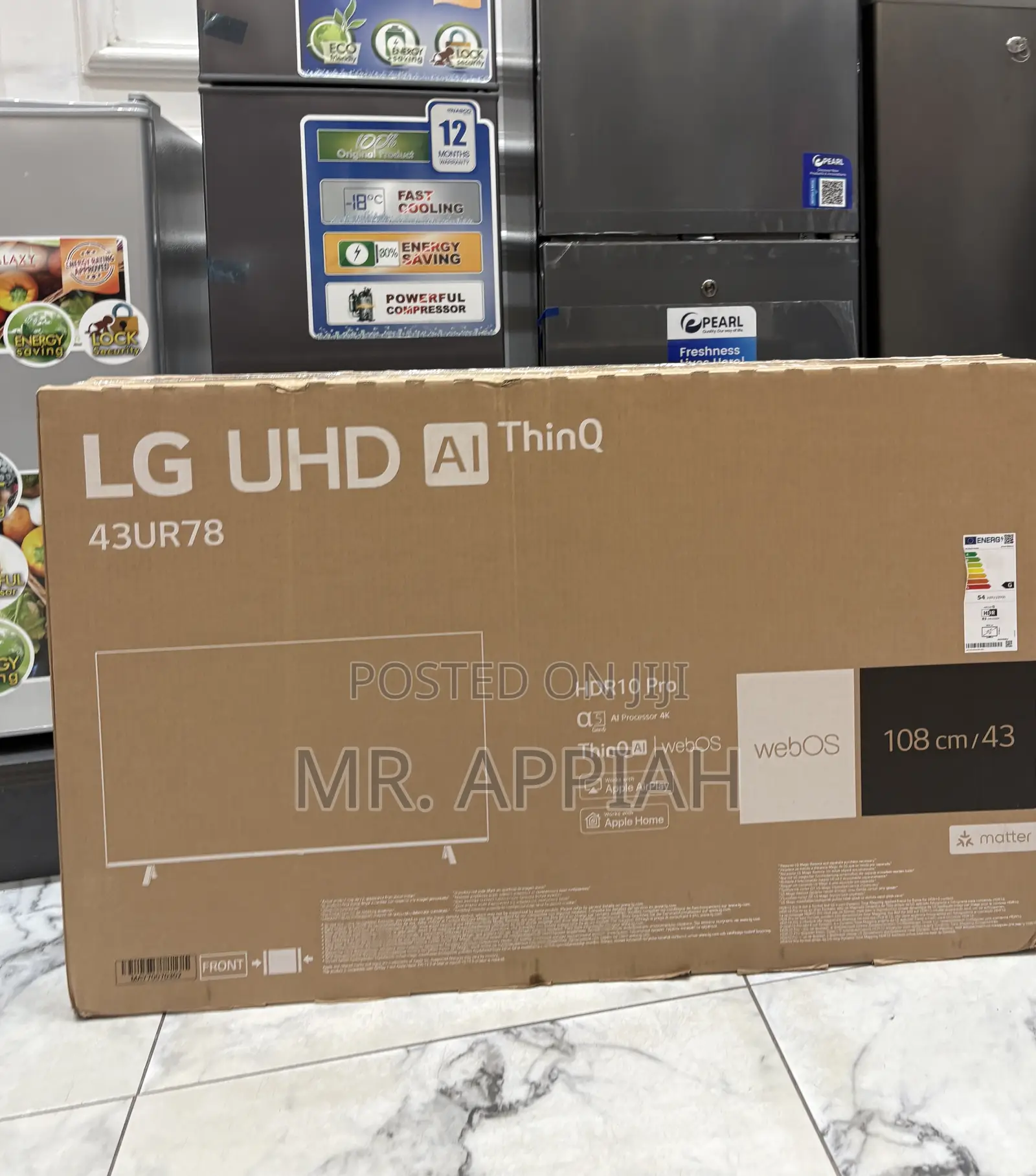 Order Authentic Lg 43 Inch Uhd Smart Tv(43ur7800)Black.