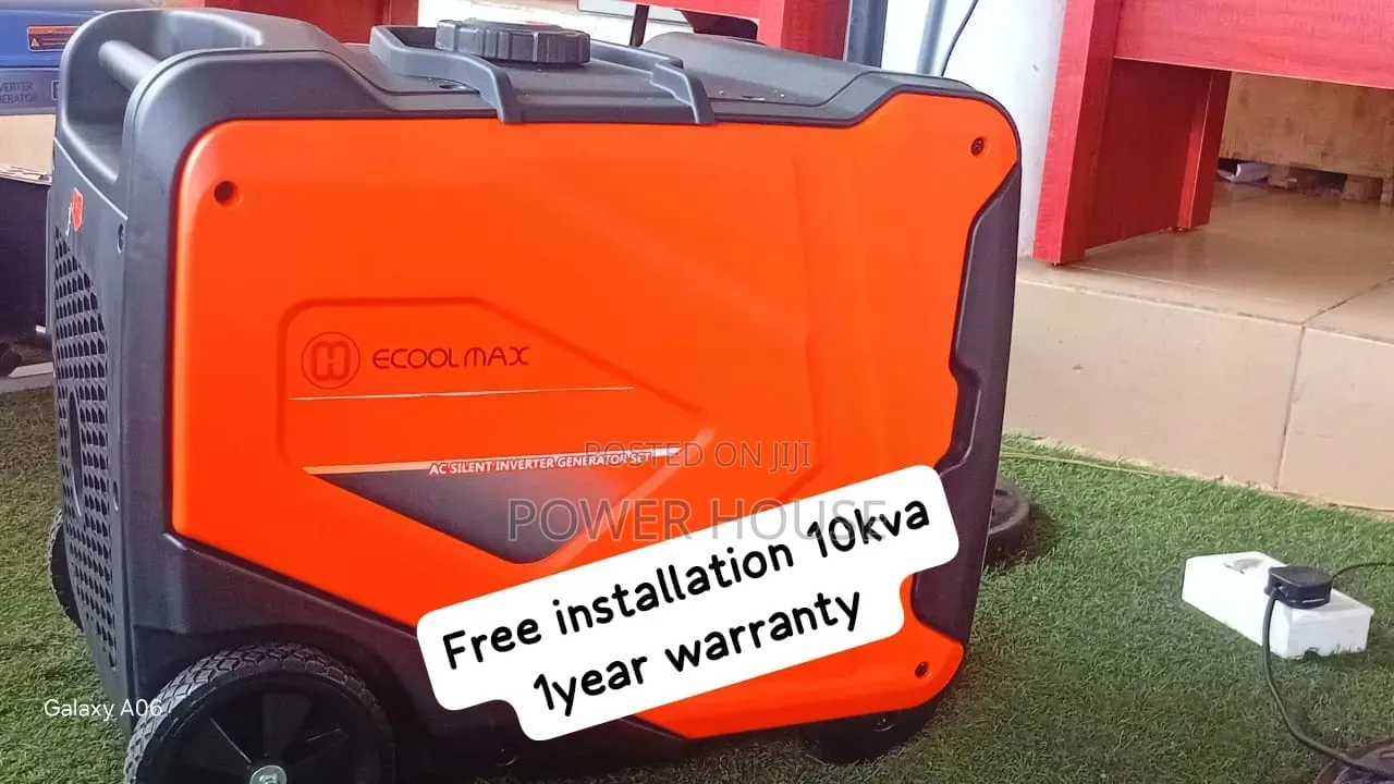 Stay Powered 24/7 With the Ecoolmax 10kva