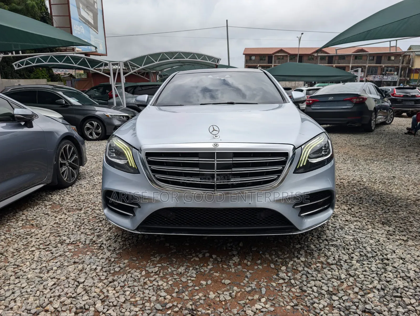 Mercedes-Benz S-Class S 560 4MATIC L (V222) 2018 Silver
