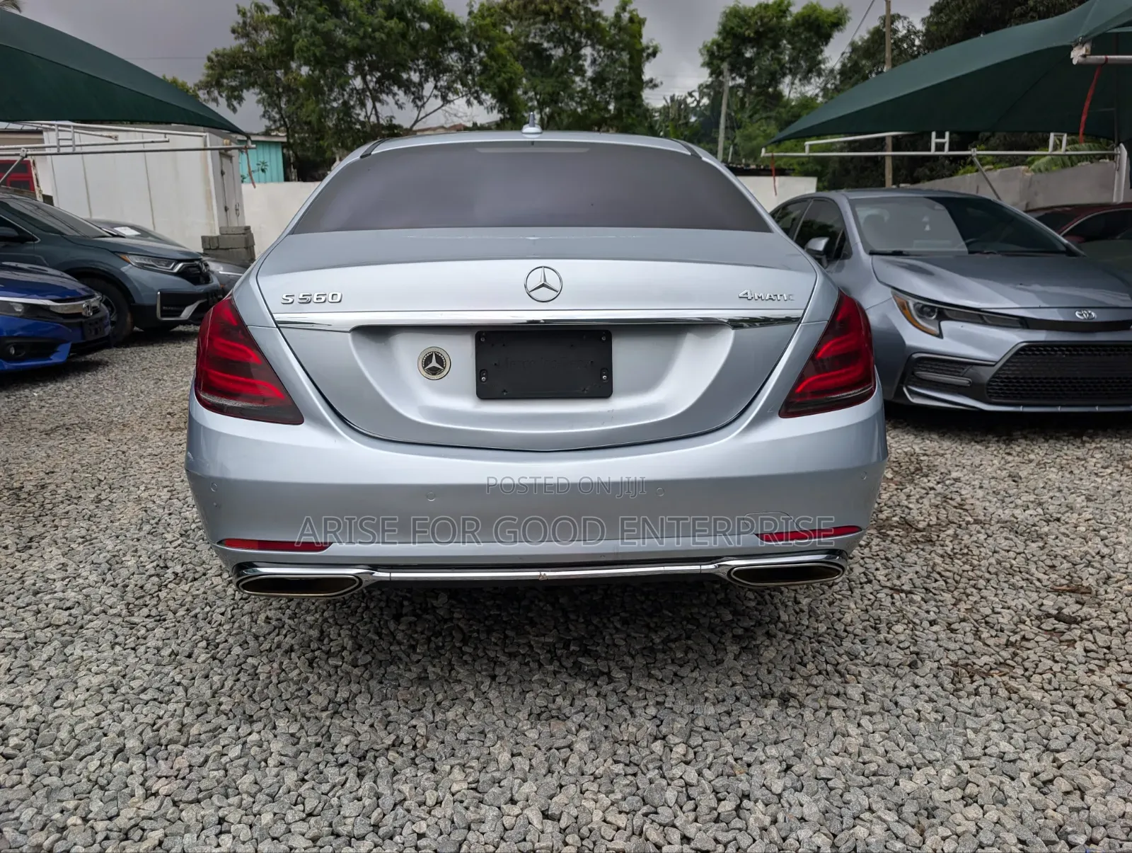 Mercedes-Benz S-Class S 560 4MATIC L (V222) 2018 Silver