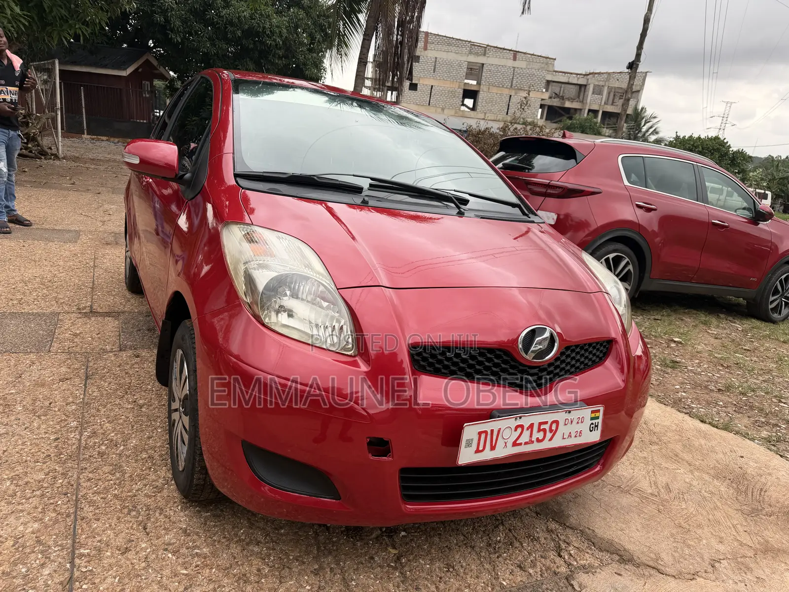 Toyota Vitz 2010 Red