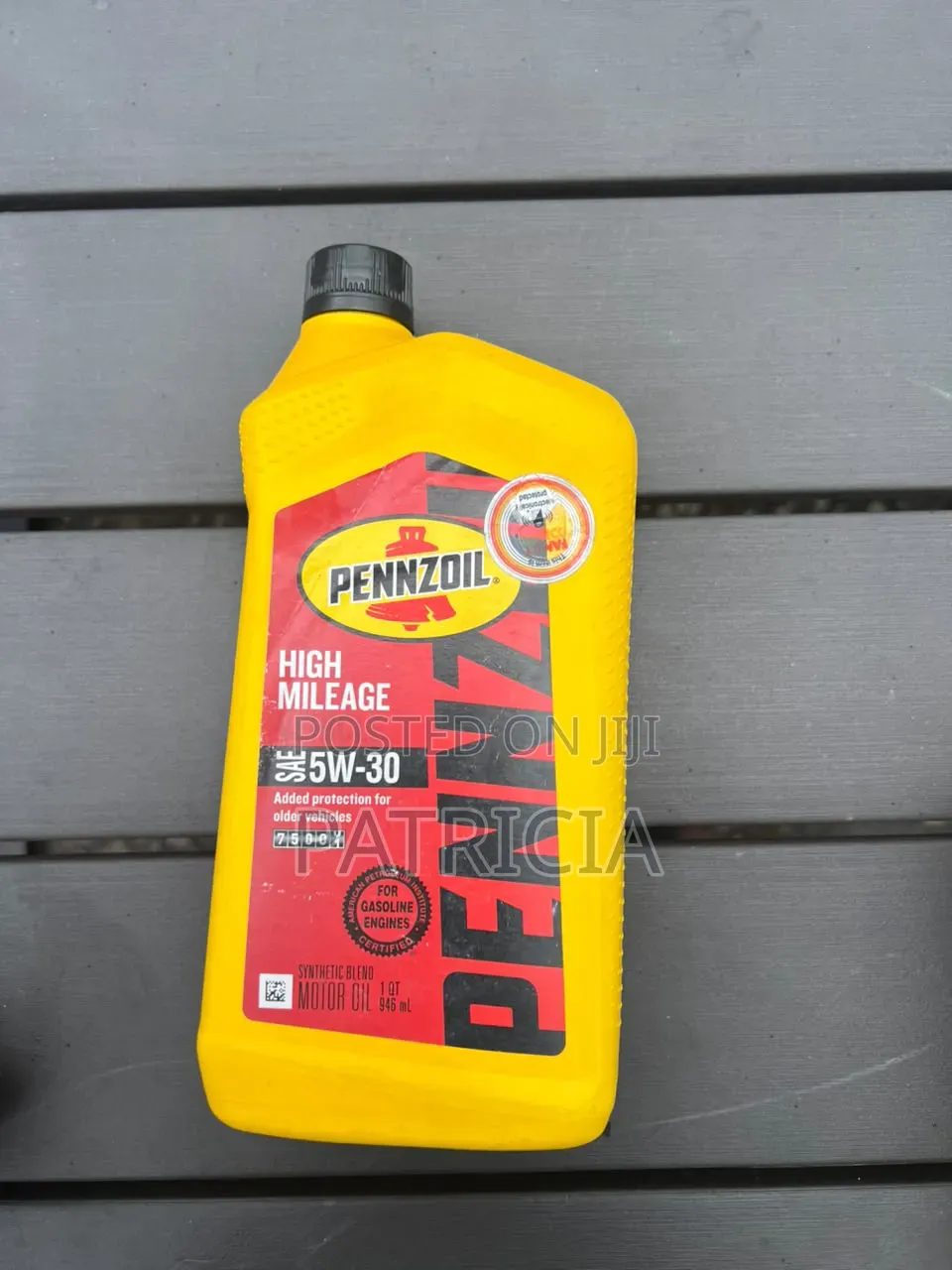 Pennzoil High Mileage Sae 5w-30 Synthetic Blend Motor Oil – 946ml