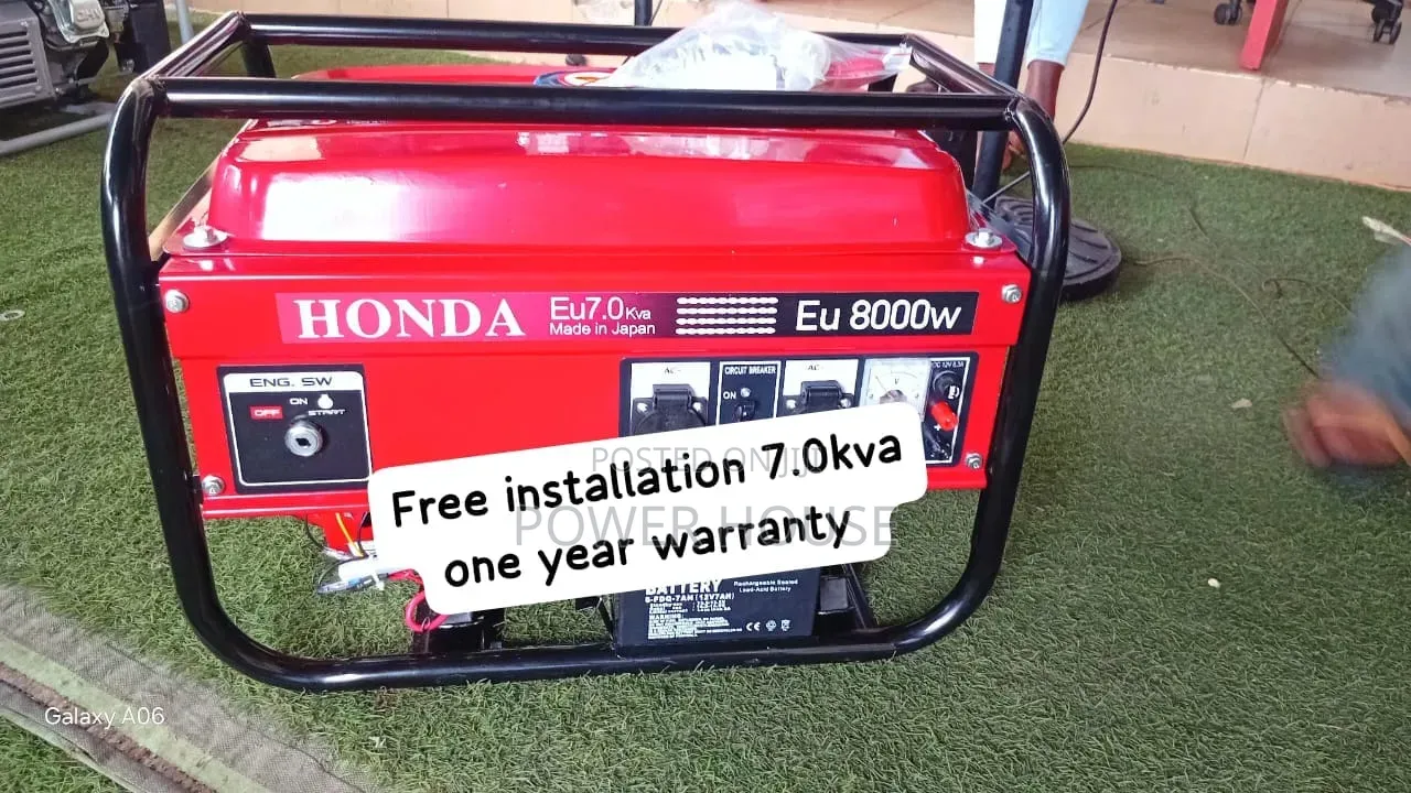 Dependable Honda 7.0kva Generator – Your Backup Power Partner