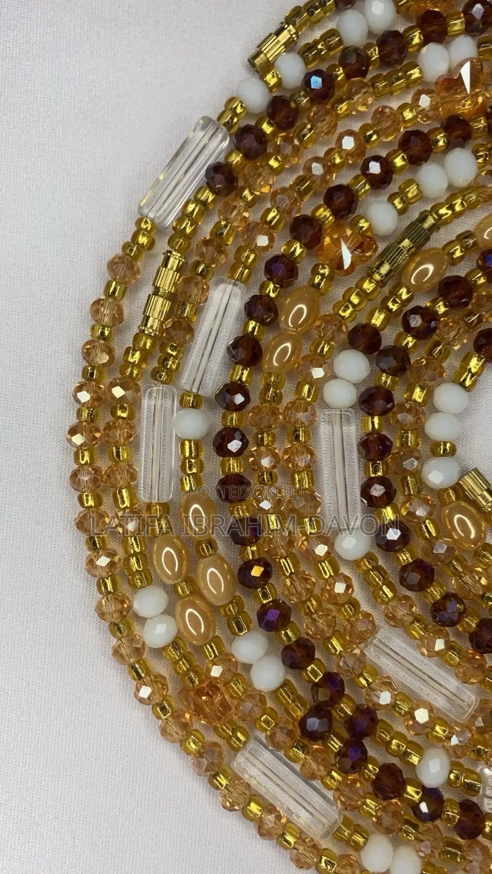 Crystal Waist Bead Set