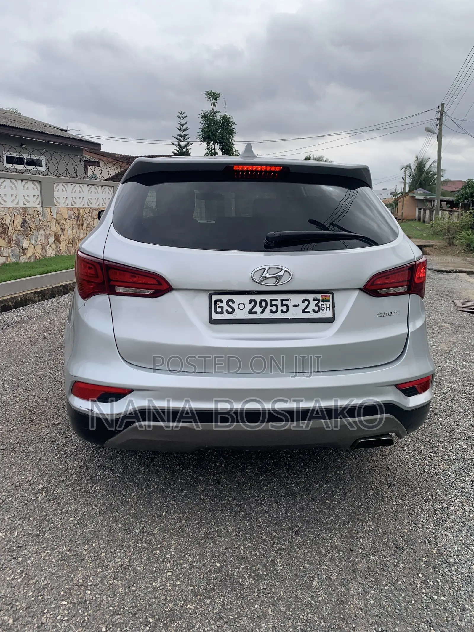 Hyundai Santa Fe 2017 Silver