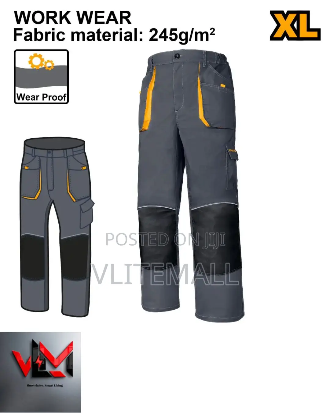 Ingco Work Trousers Wuct8022.Xl
