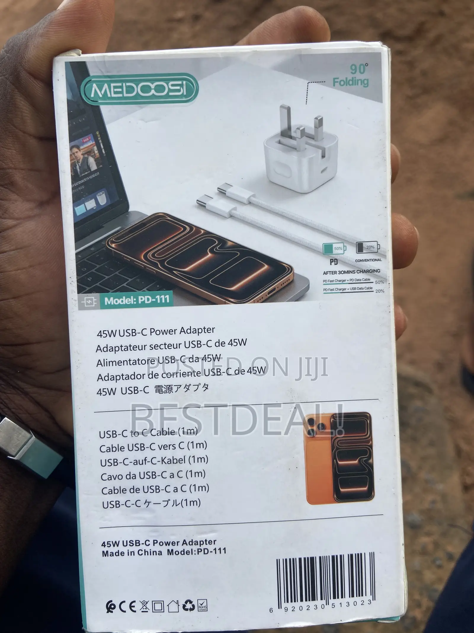 Medoosi 25w Usb-C Power Adapter!