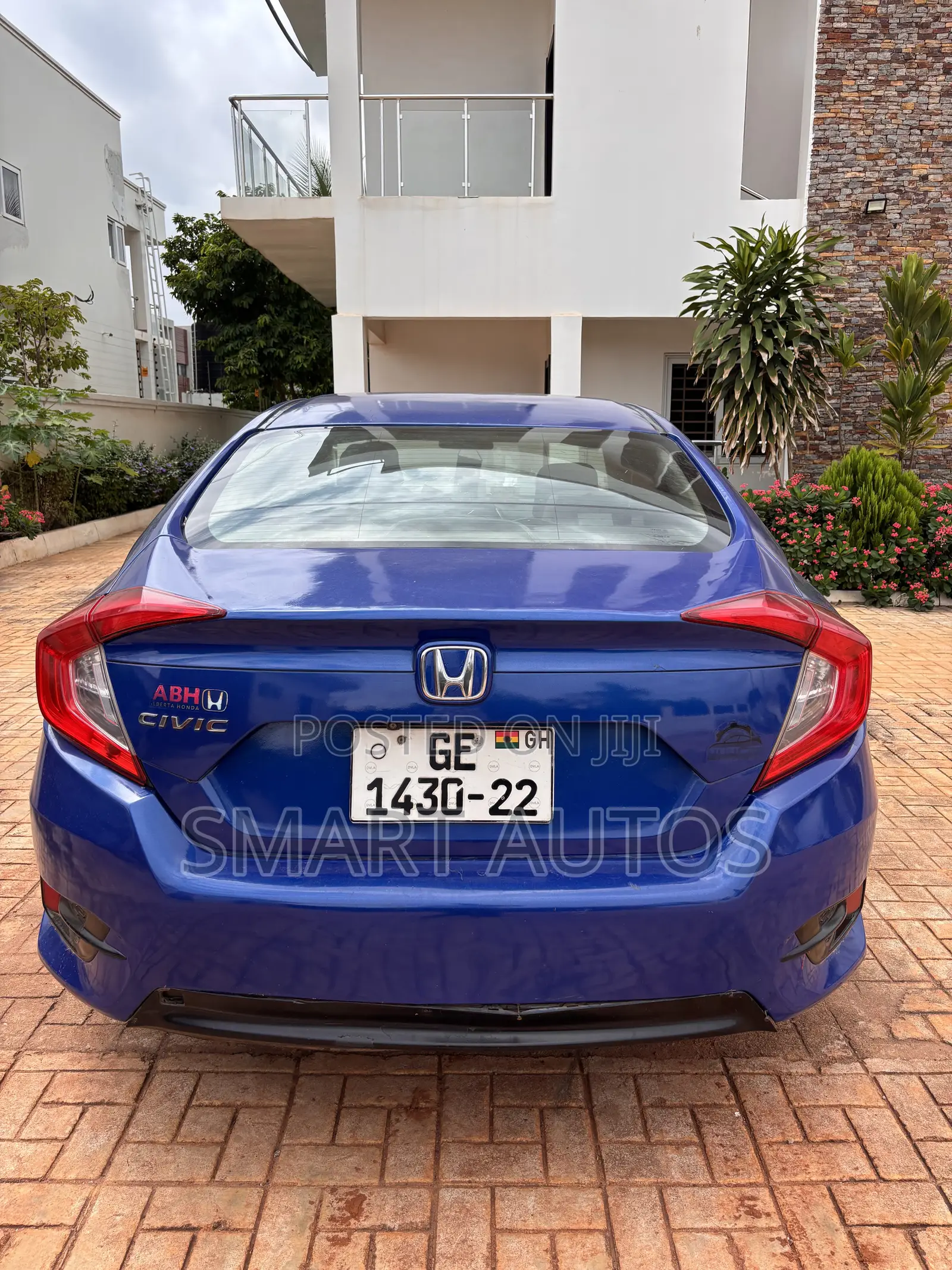 Honda Civic EX 4dr Sedan (1.5L 4cyl) 2016 Blue